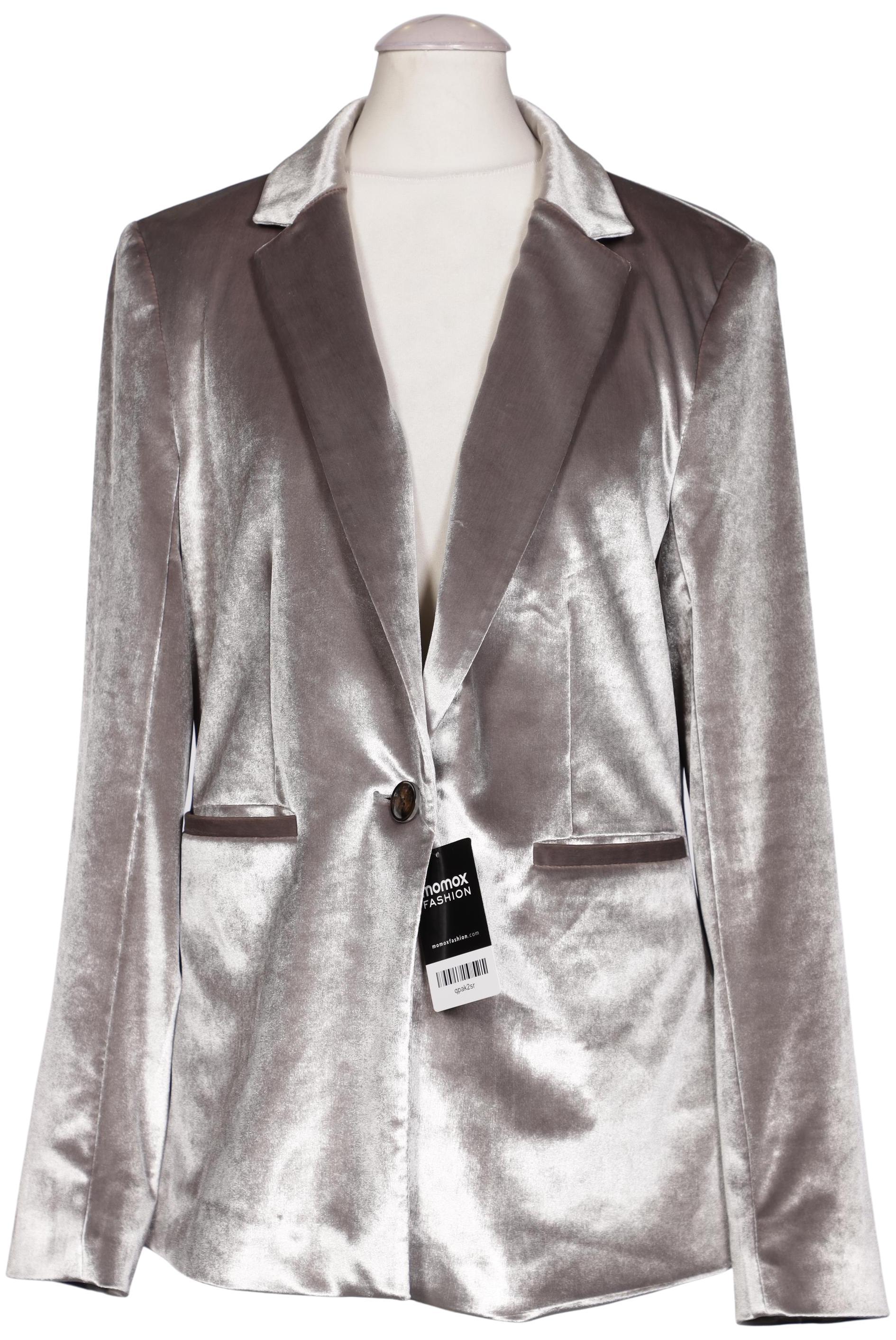 

Comma Damen Blazer, silber, Gr. 34
