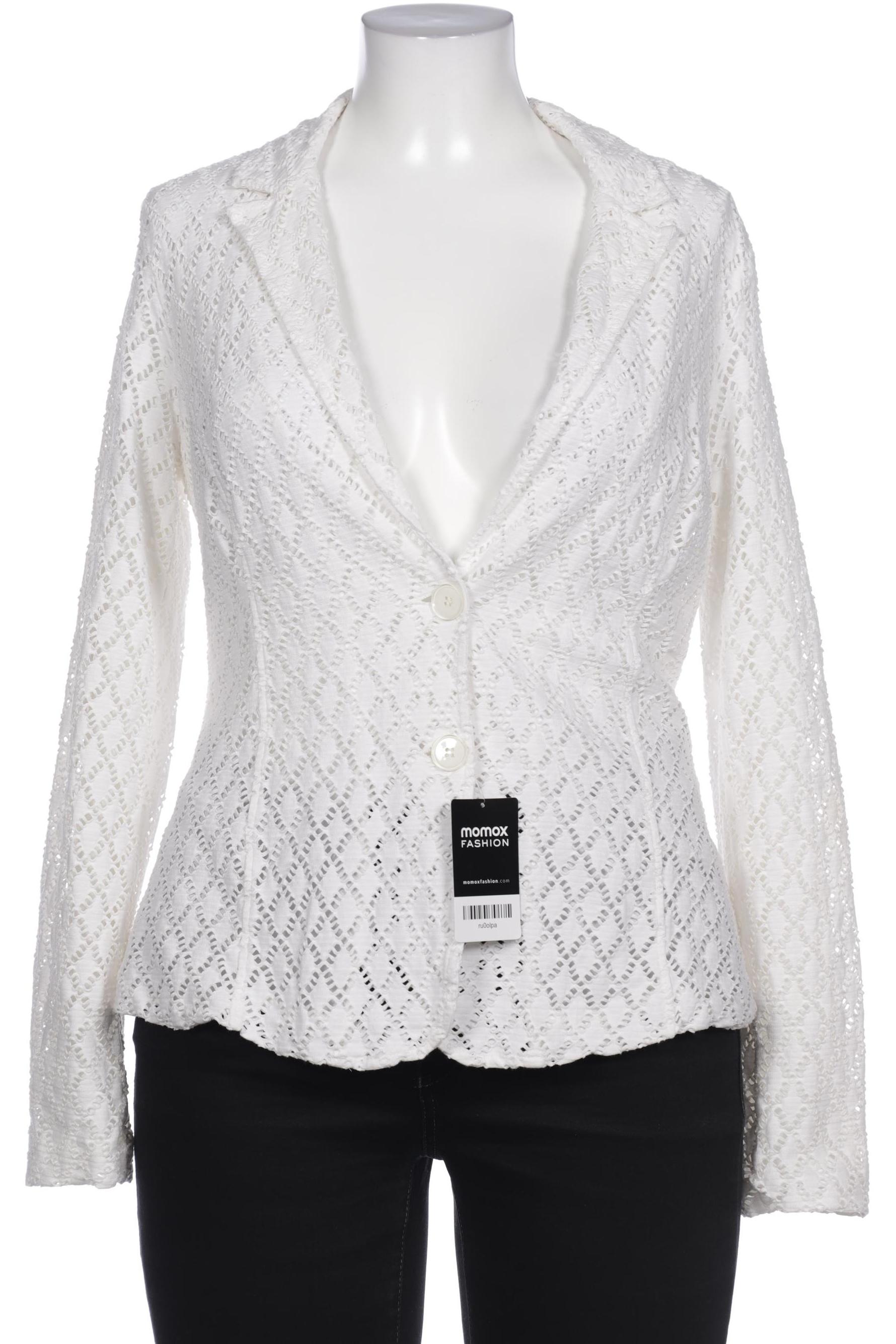 

Comma Damen Blazer, cremeweiß, Gr. 44