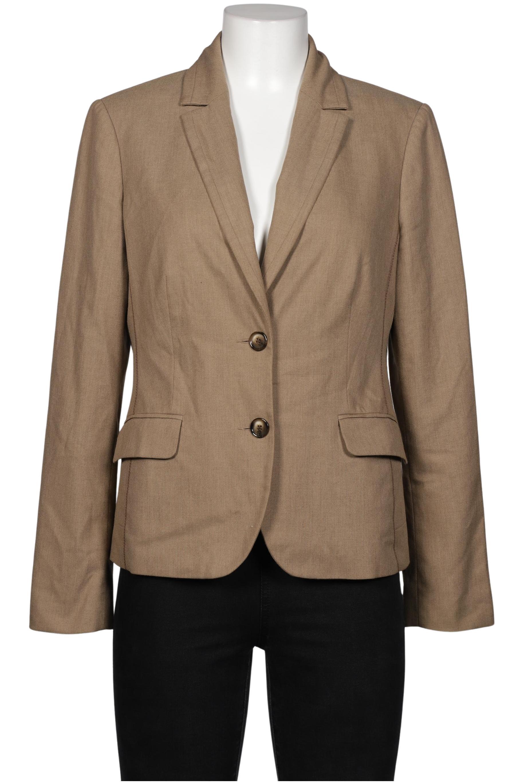 

Comma Damen Blazer, beige, Gr. 42
