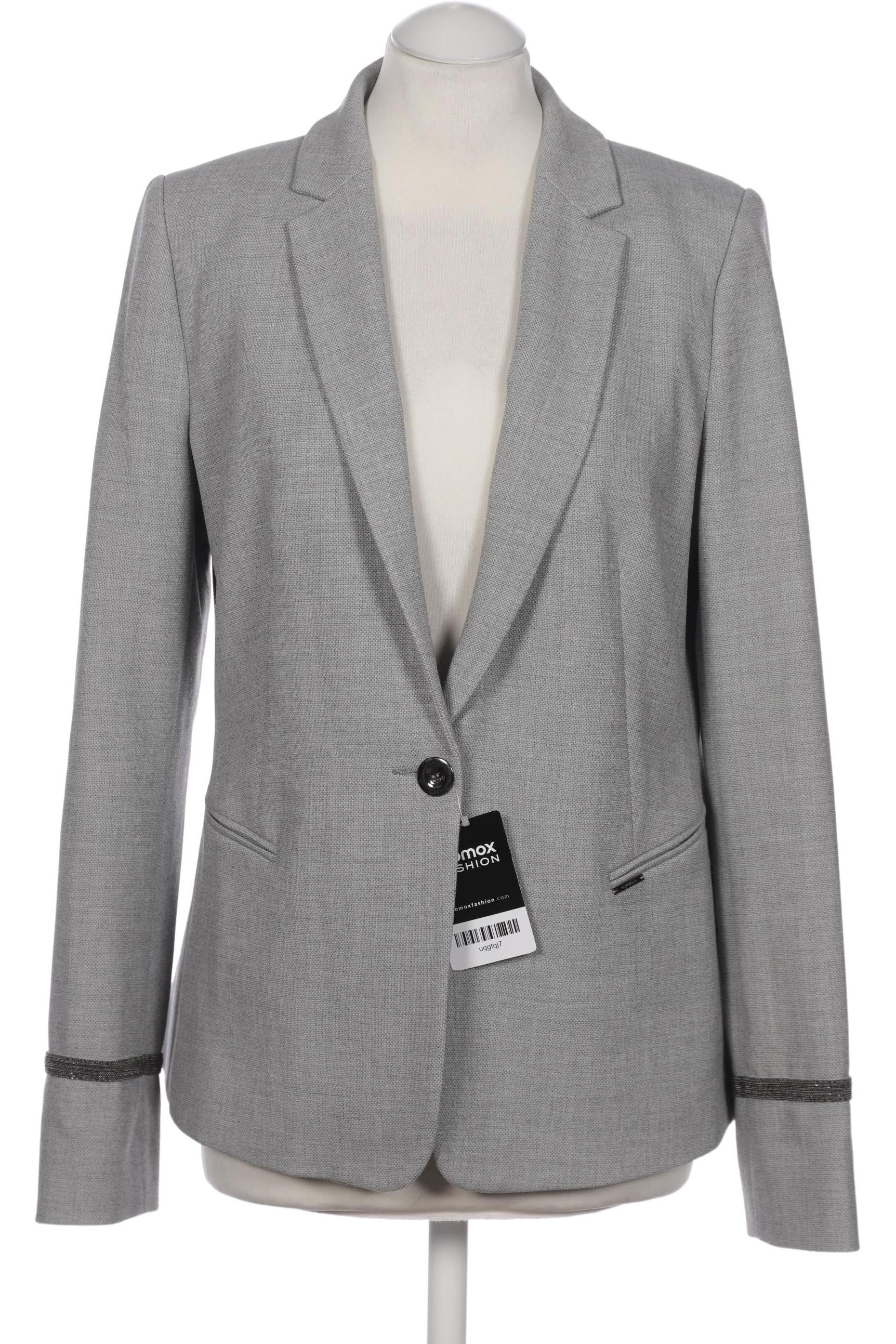 

Comma Damen Blazer, grau, Gr. 40