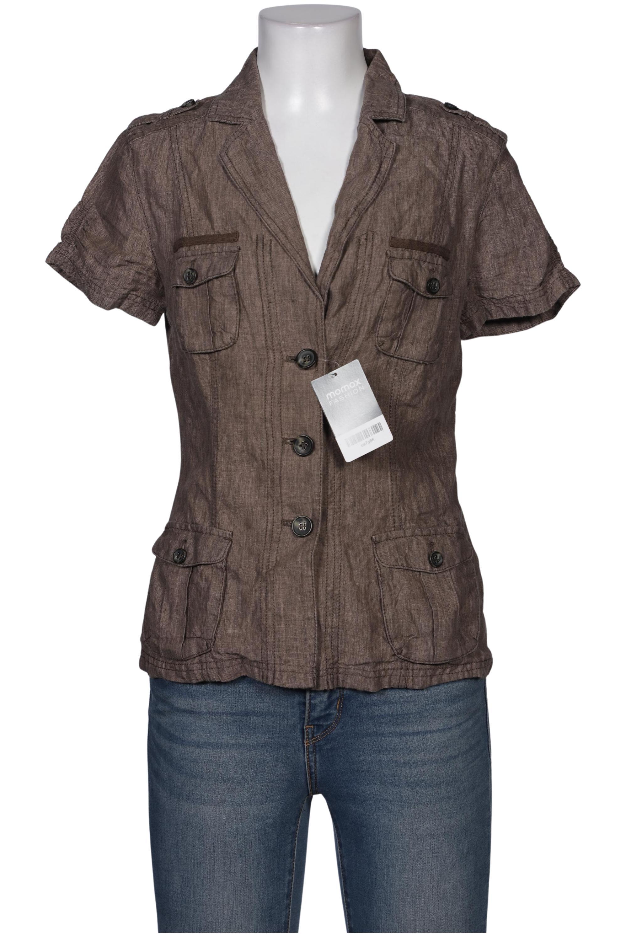 

Comma Damen Blazer, braun, Gr. 36