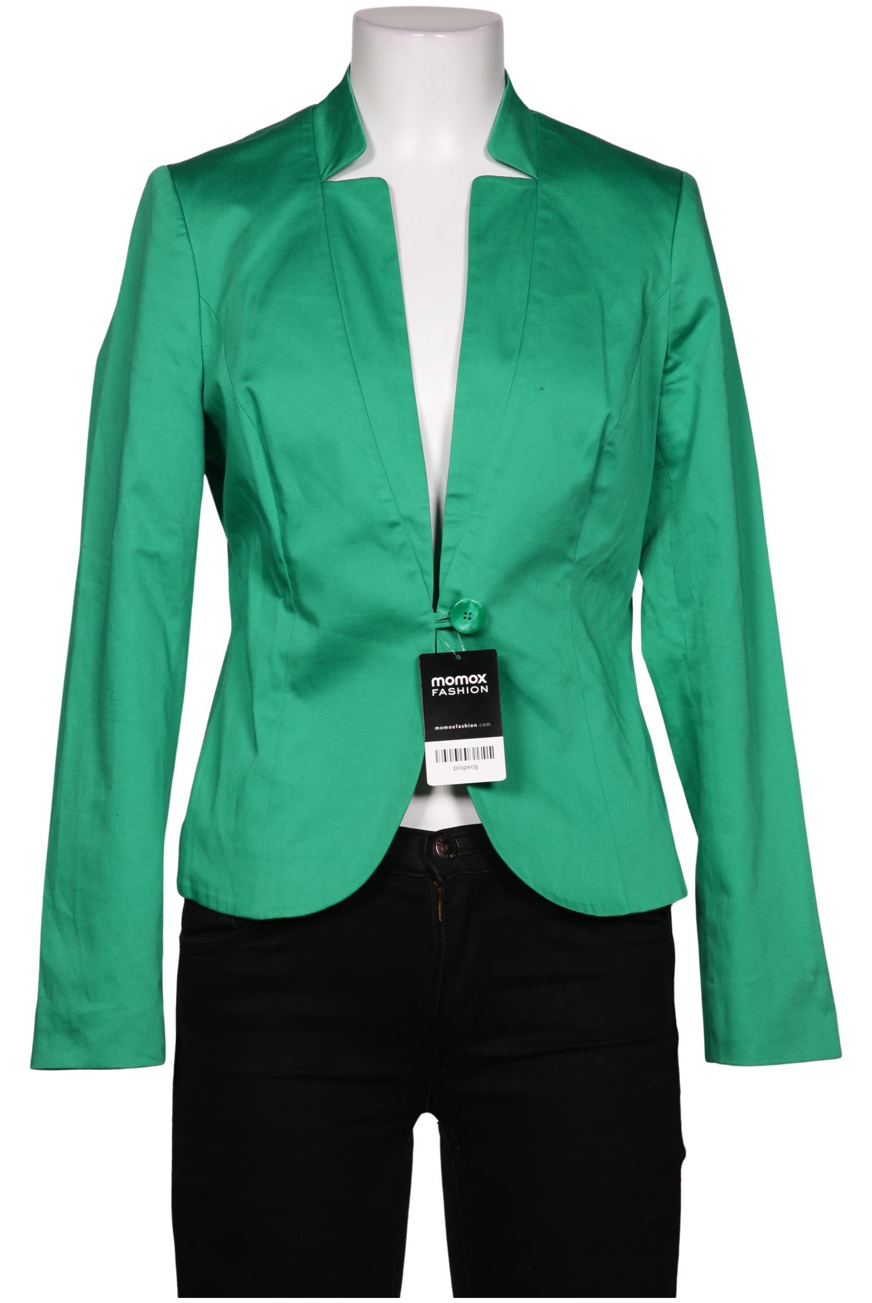 

Comma Damen Blazer, grün, Gr. 36