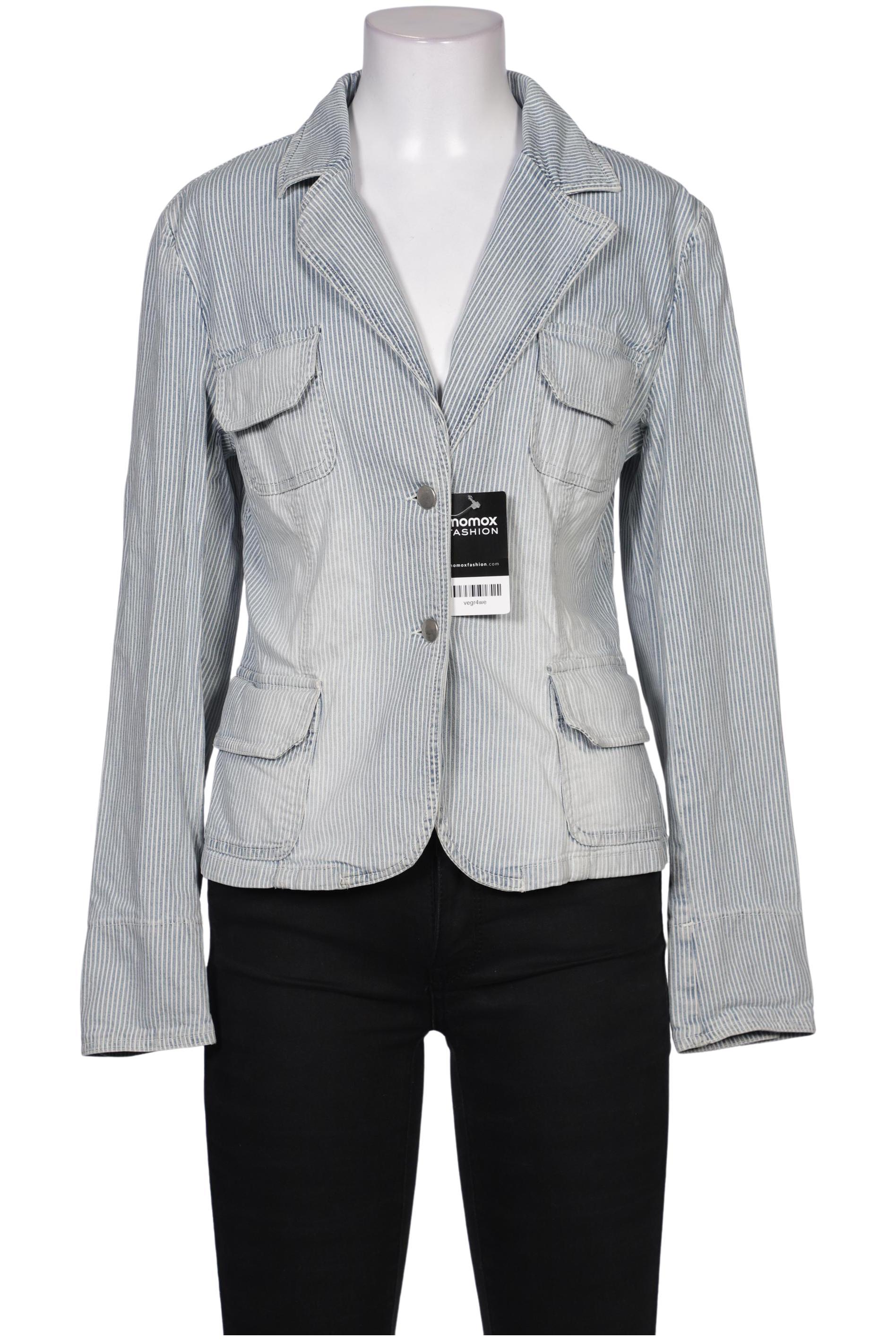 

Comma Damen Blazer, hellblau, Gr. 36