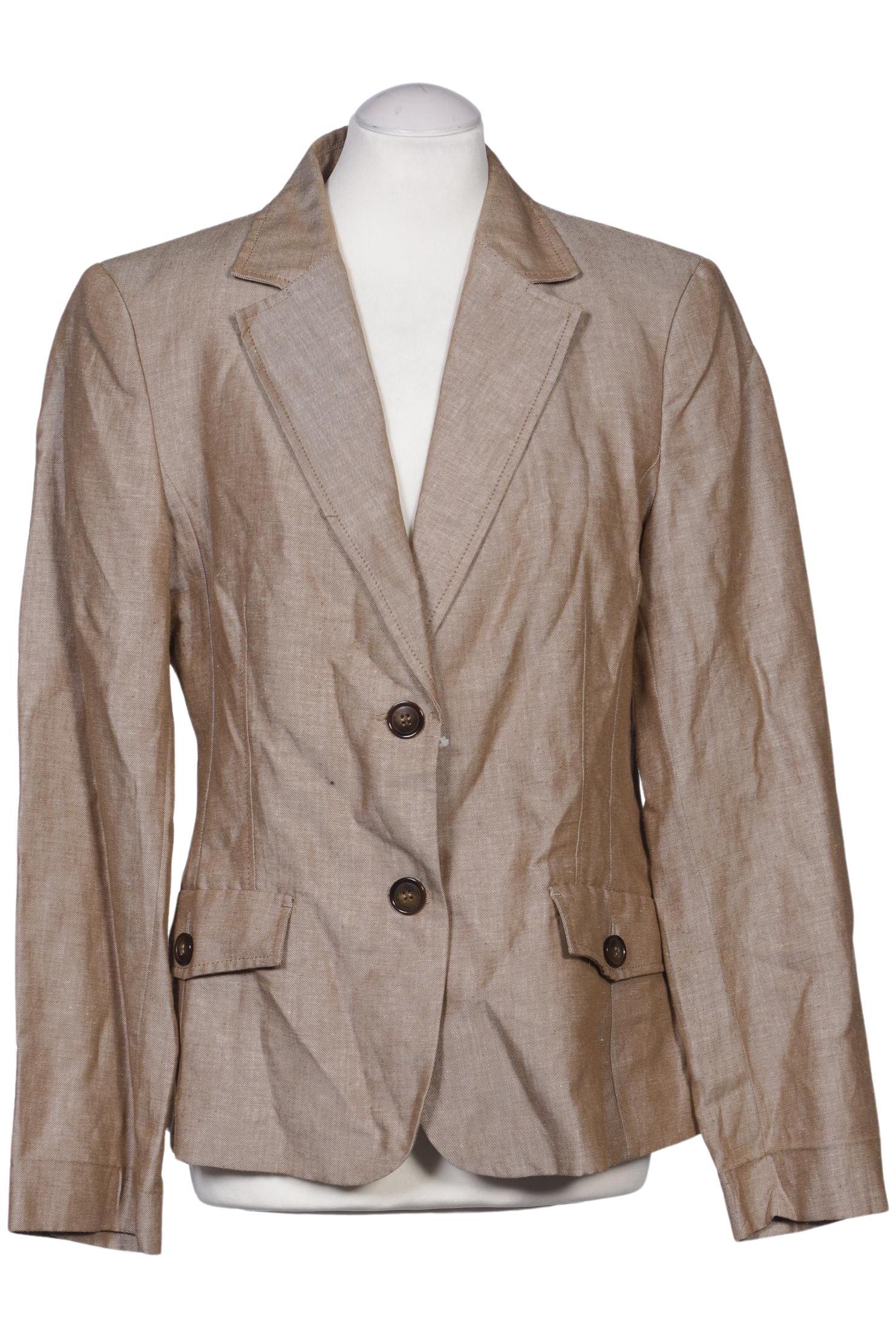 

Comma Damen Blazer, beige, Gr. 42