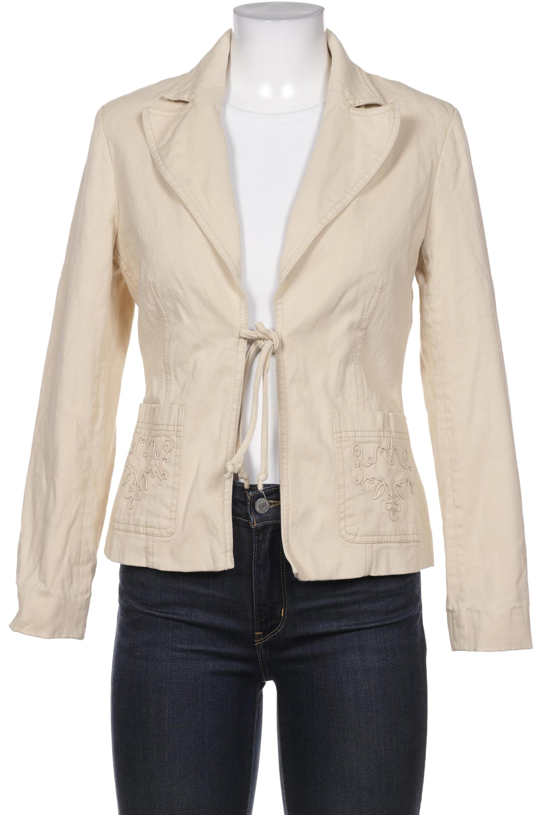 

Comma Damen Blazer, cremeweiß, Gr. 38