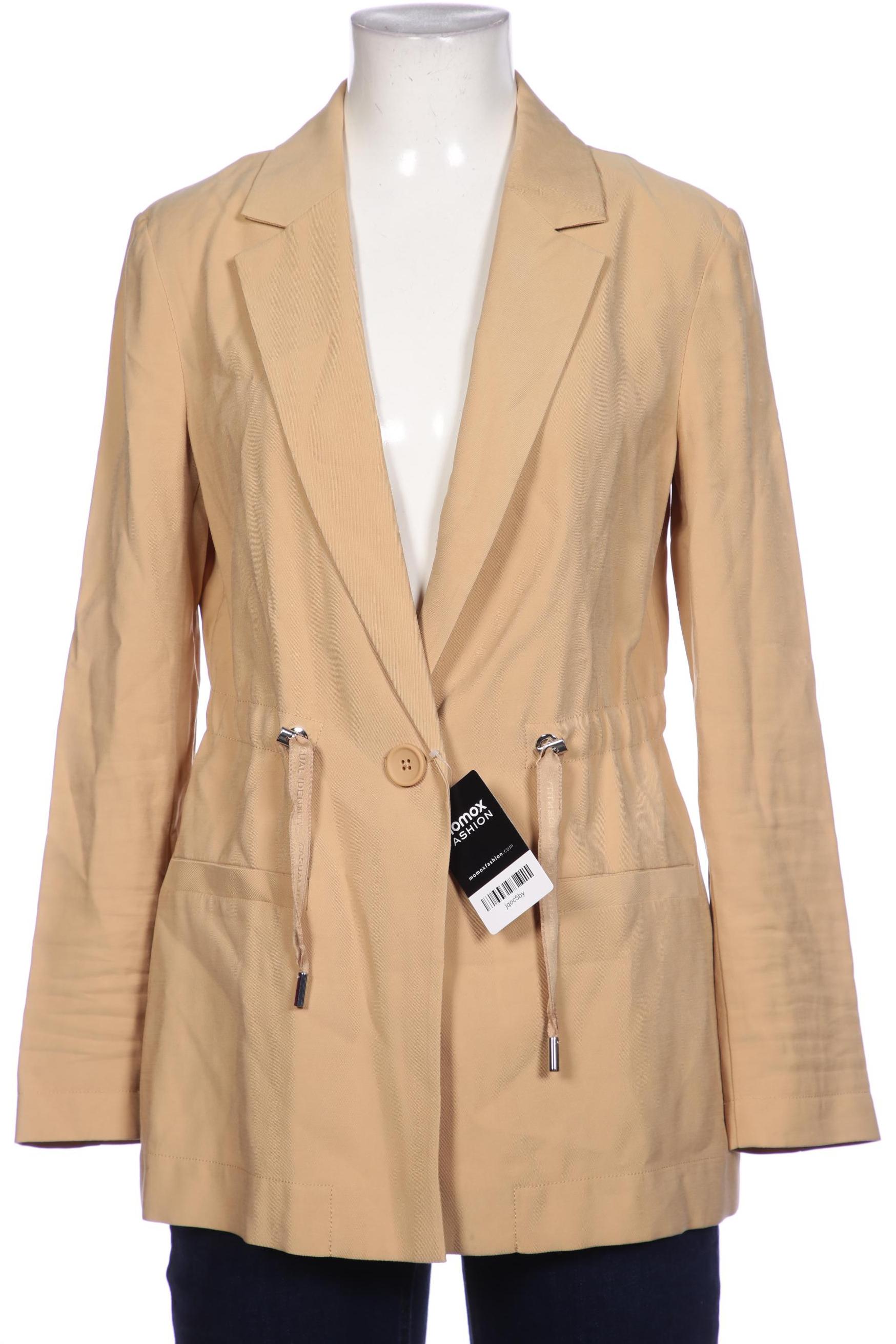 

Comma Damen Blazer, beige, Gr. 32
