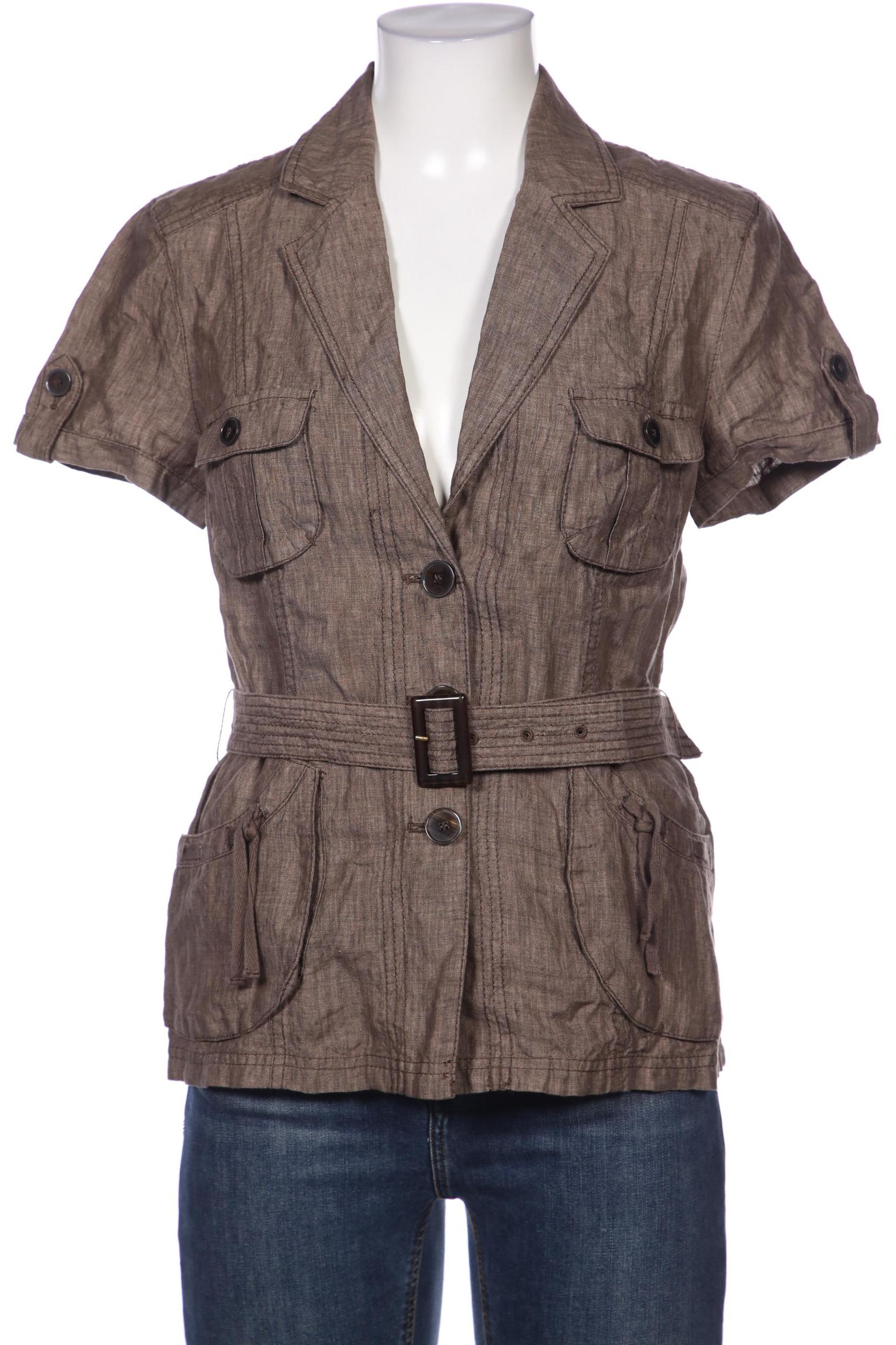

Comma Damen Blazer, braun, Gr. 40