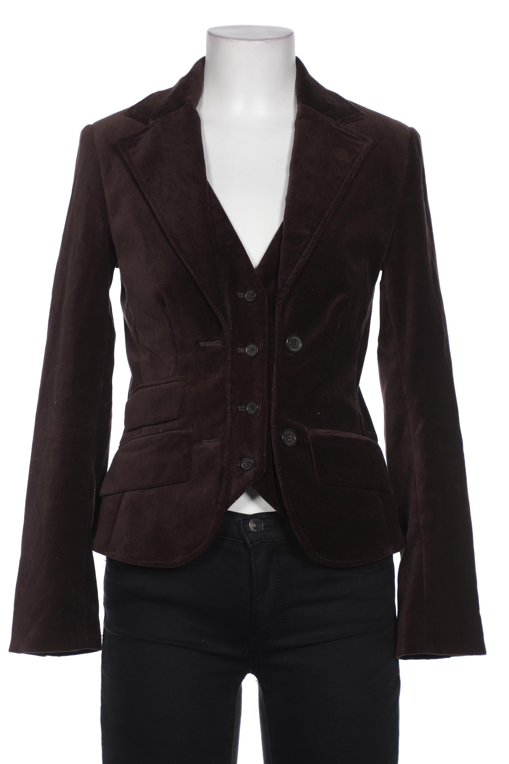 

Comma Damen Blazer, braun, Gr. 36