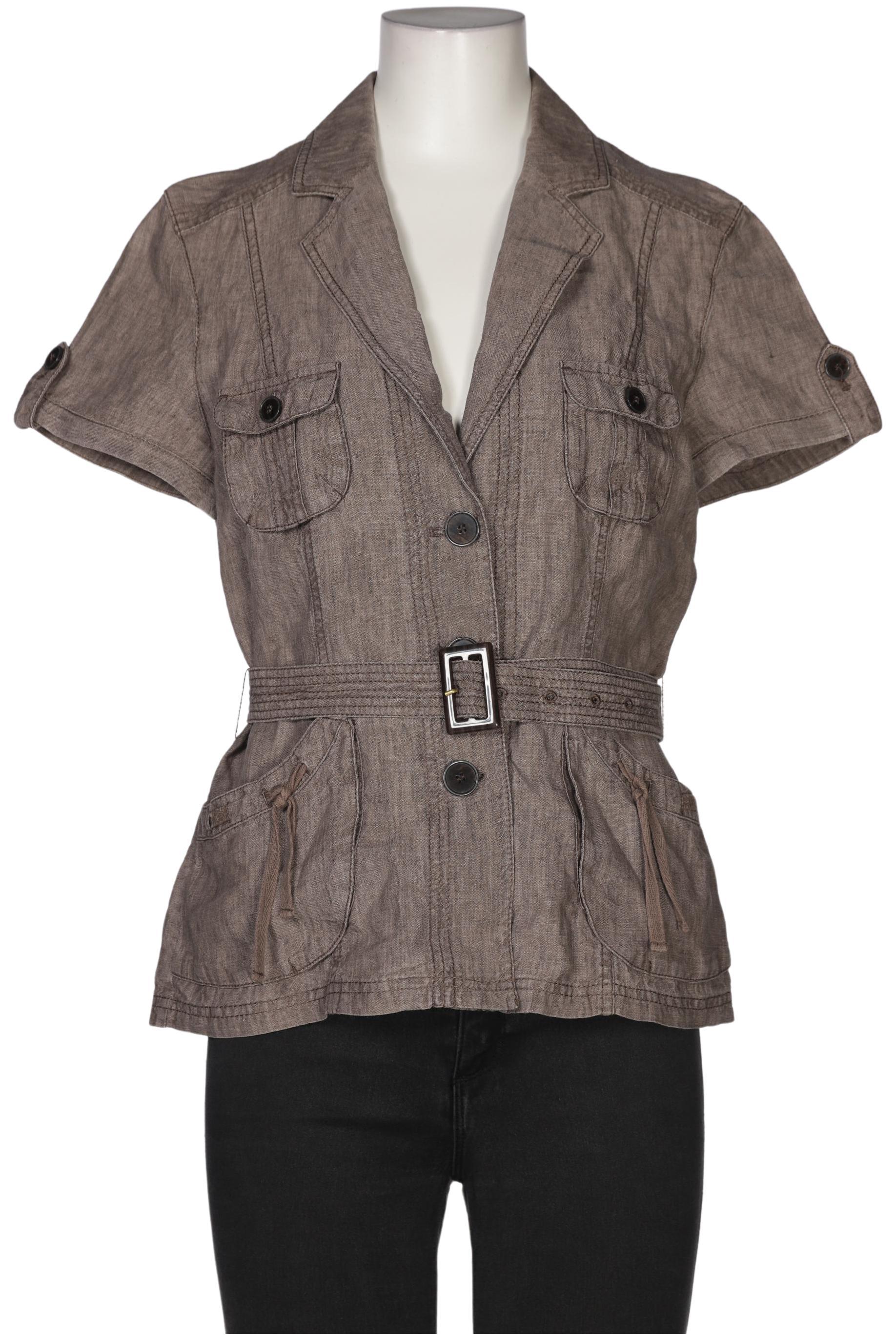 

Comma Damen Blazer, braun, Gr. 38