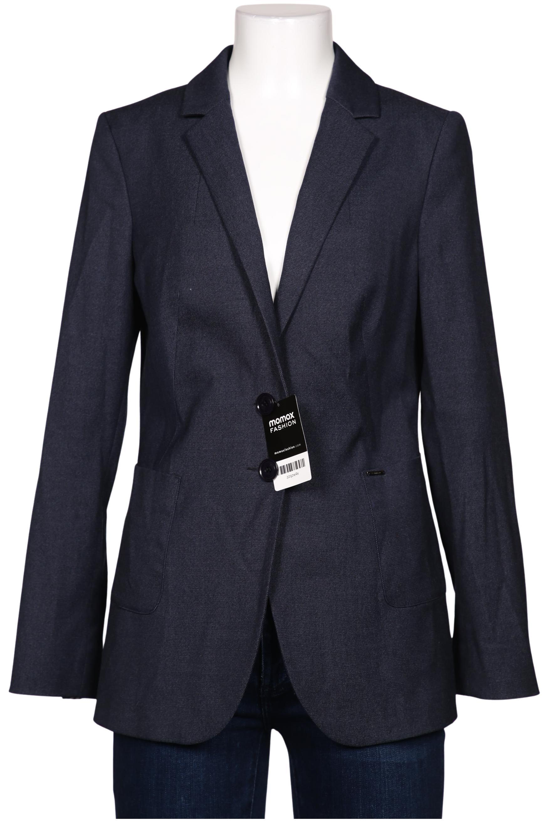 

Comma Damen Blazer, marineblau, Gr. 38