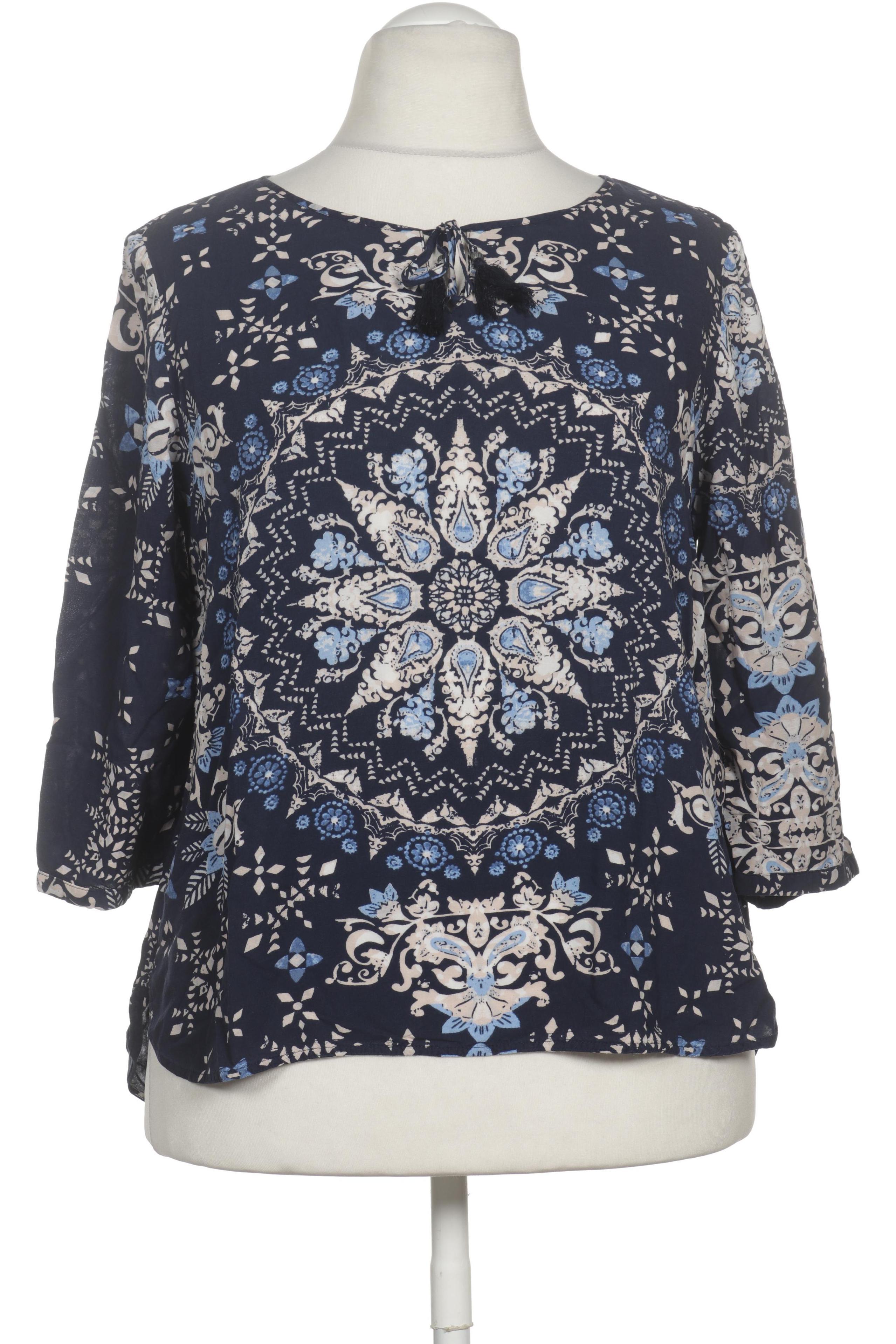 

Comma Damen Bluse, blau, Gr. 42