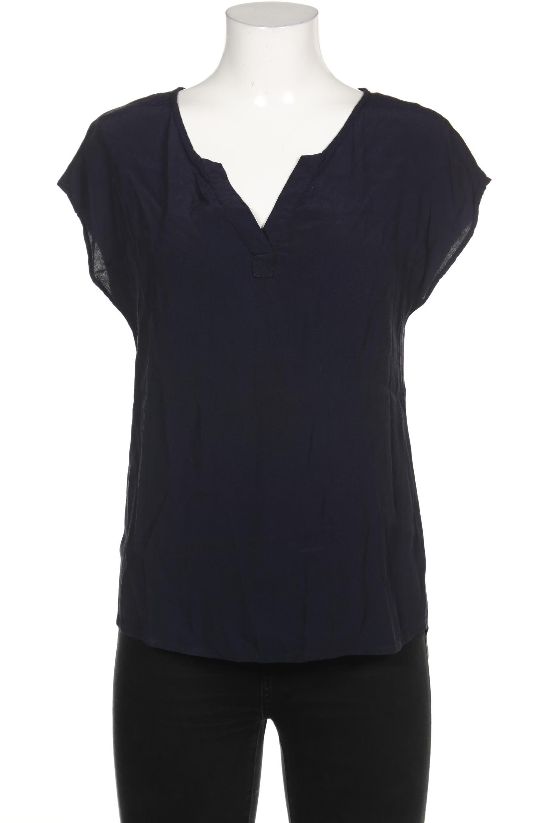 

Comma Damen Bluse, marineblau, Gr. 38