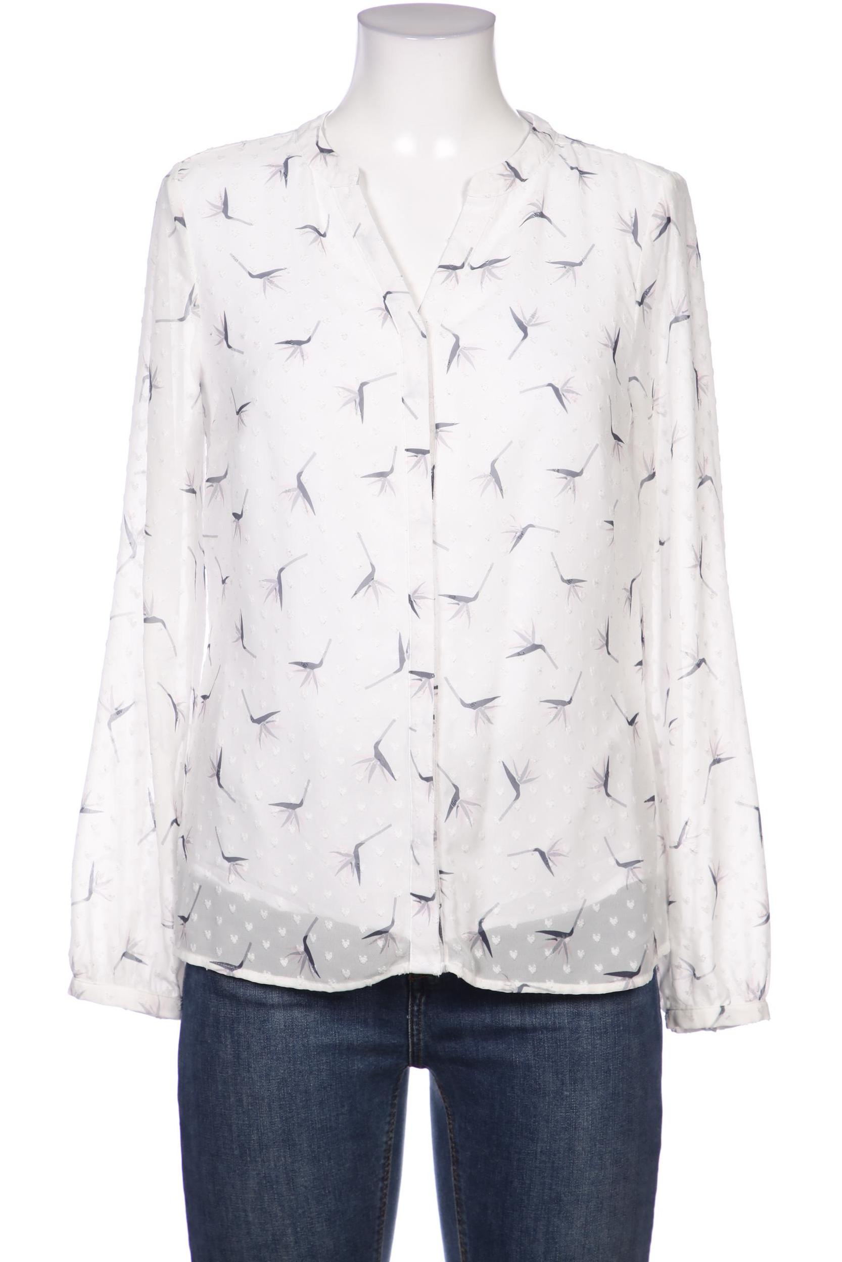 

Comma Damen Bluse, weiß, Gr. 38