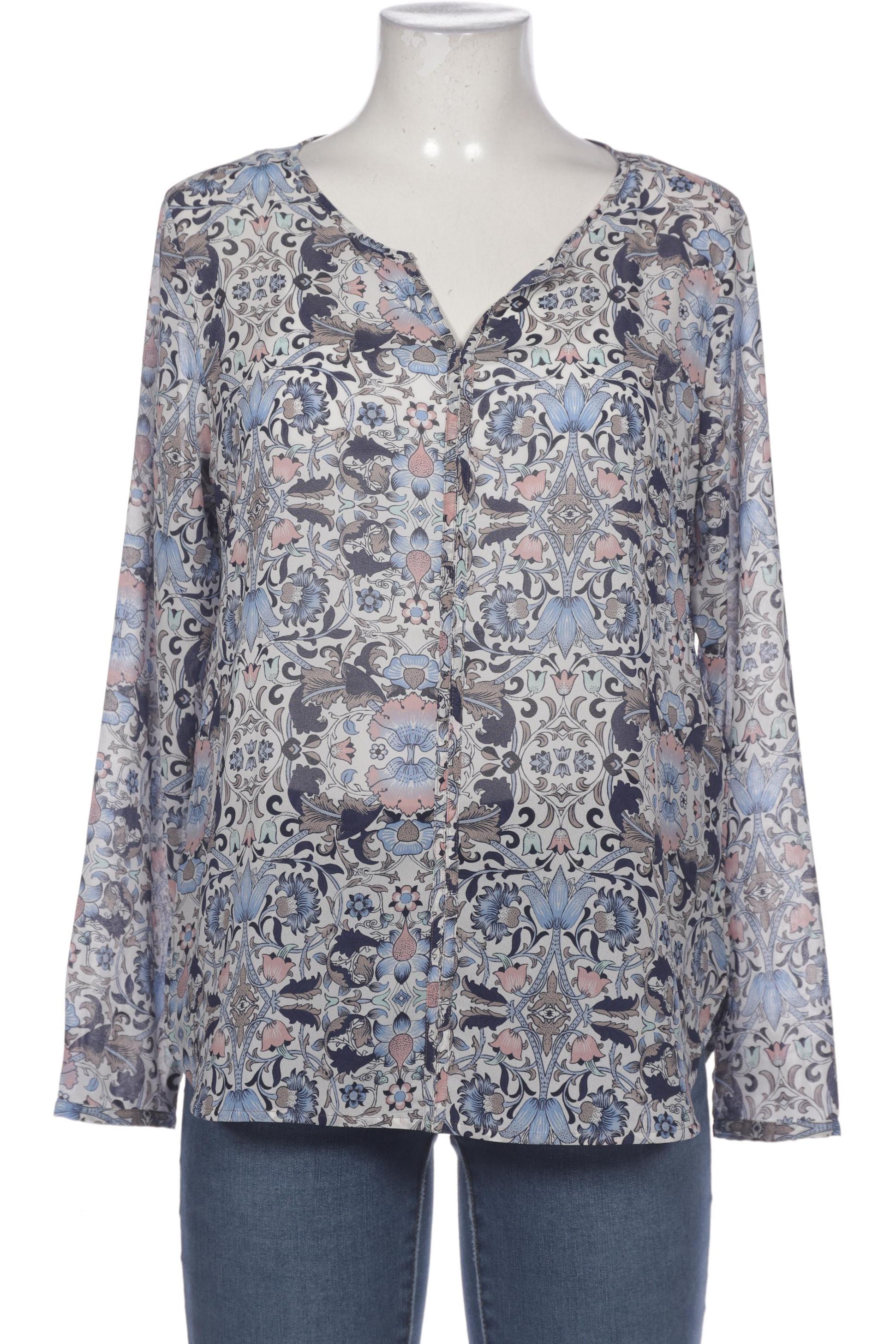 

Comma Damen Bluse, blau, Gr. 40