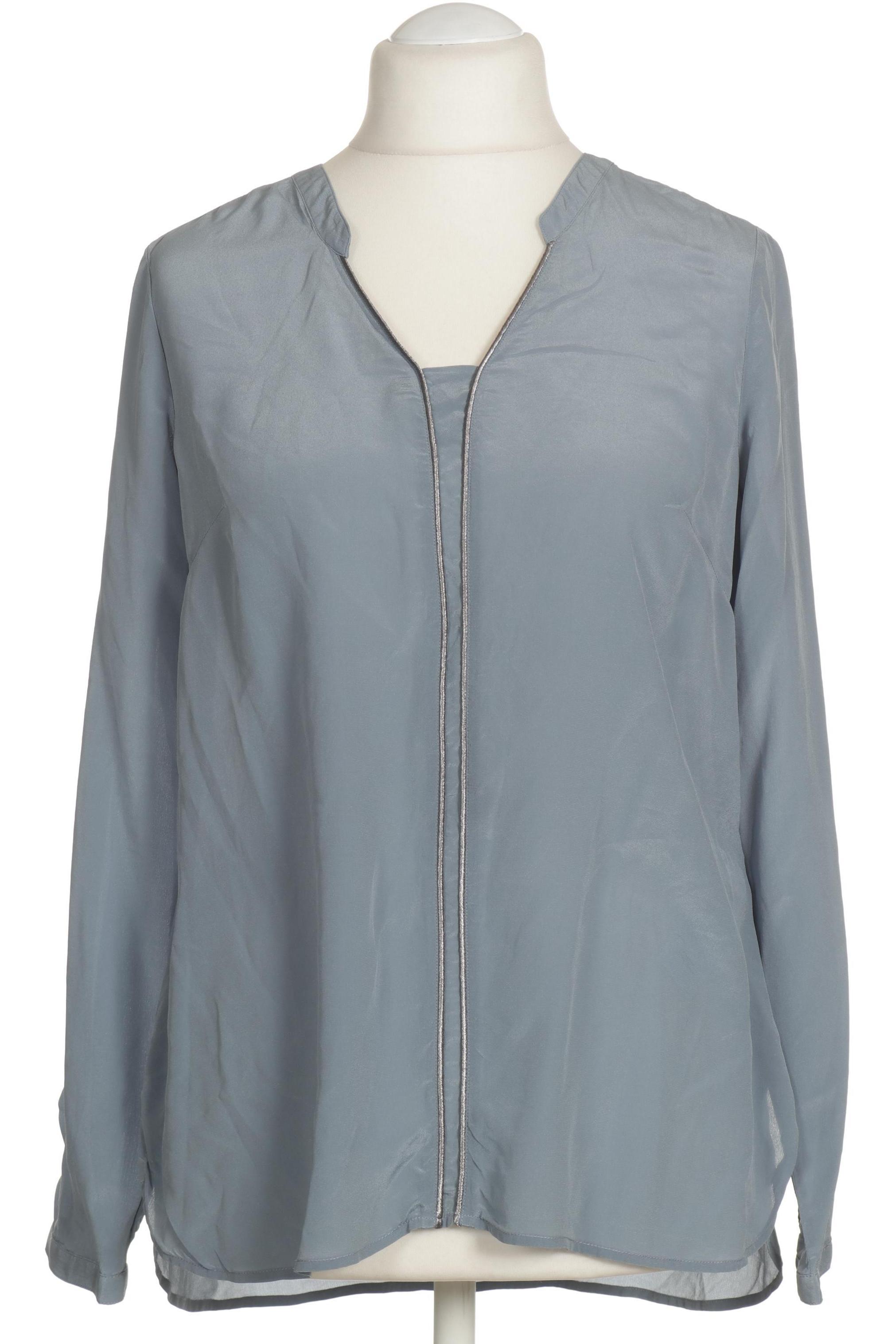 

Comma Damen Bluse, blau, Gr. 40