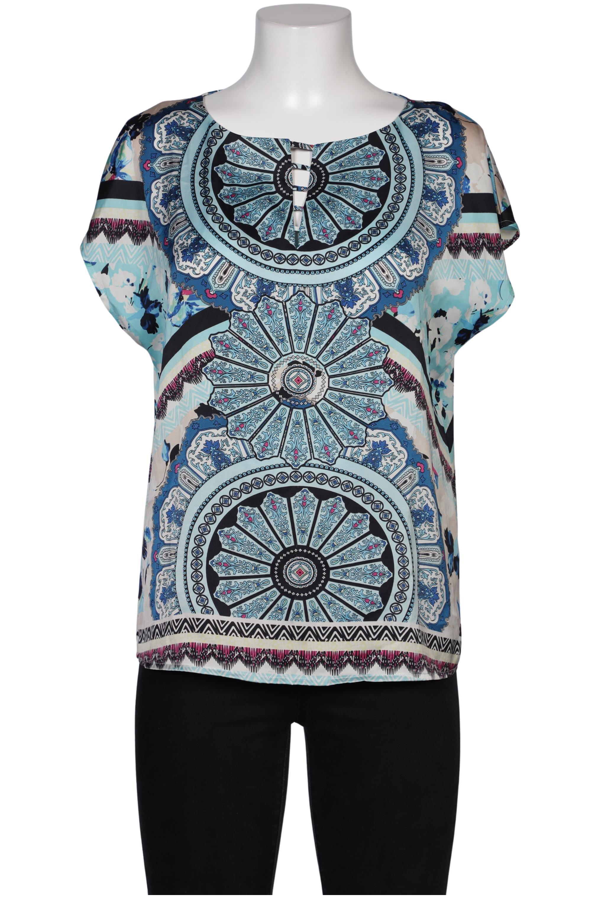 

Comma Damen Bluse, blau, Gr. 38