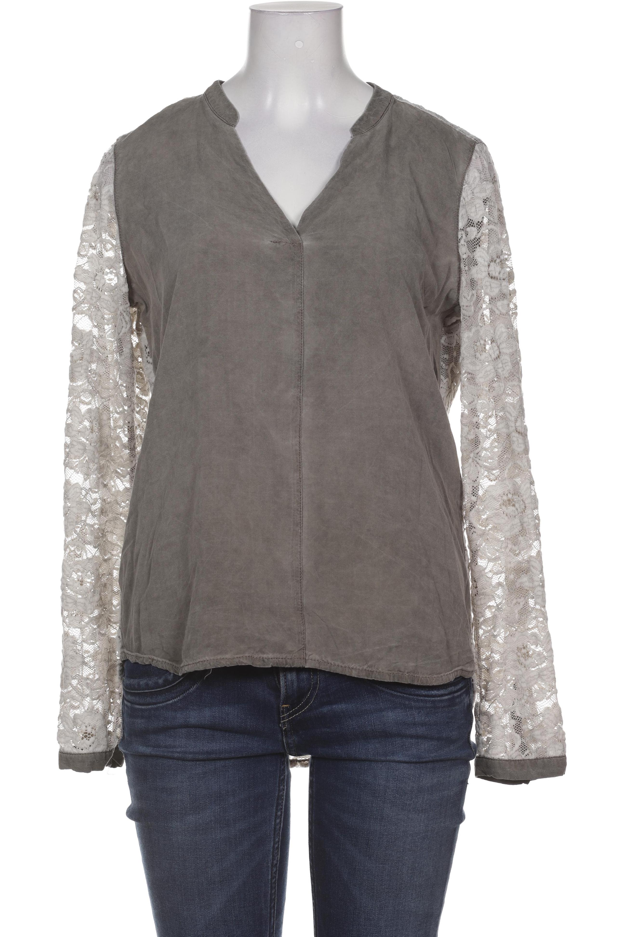 

Comma Damen Bluse, grau, Gr. 34