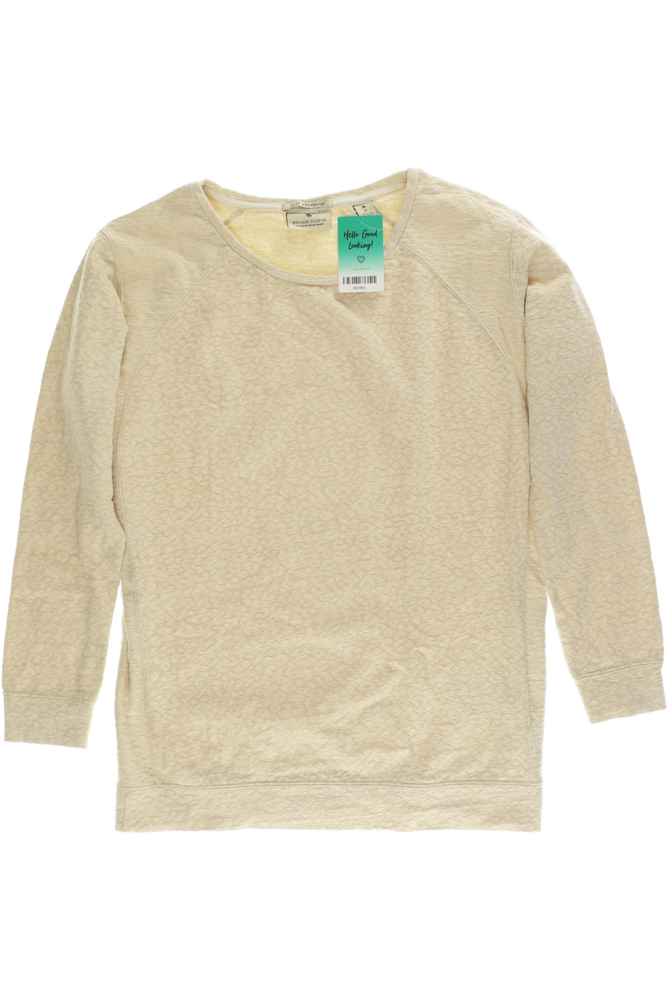 

Maison Scotch Damen Sweatshirt, beige, Gr.