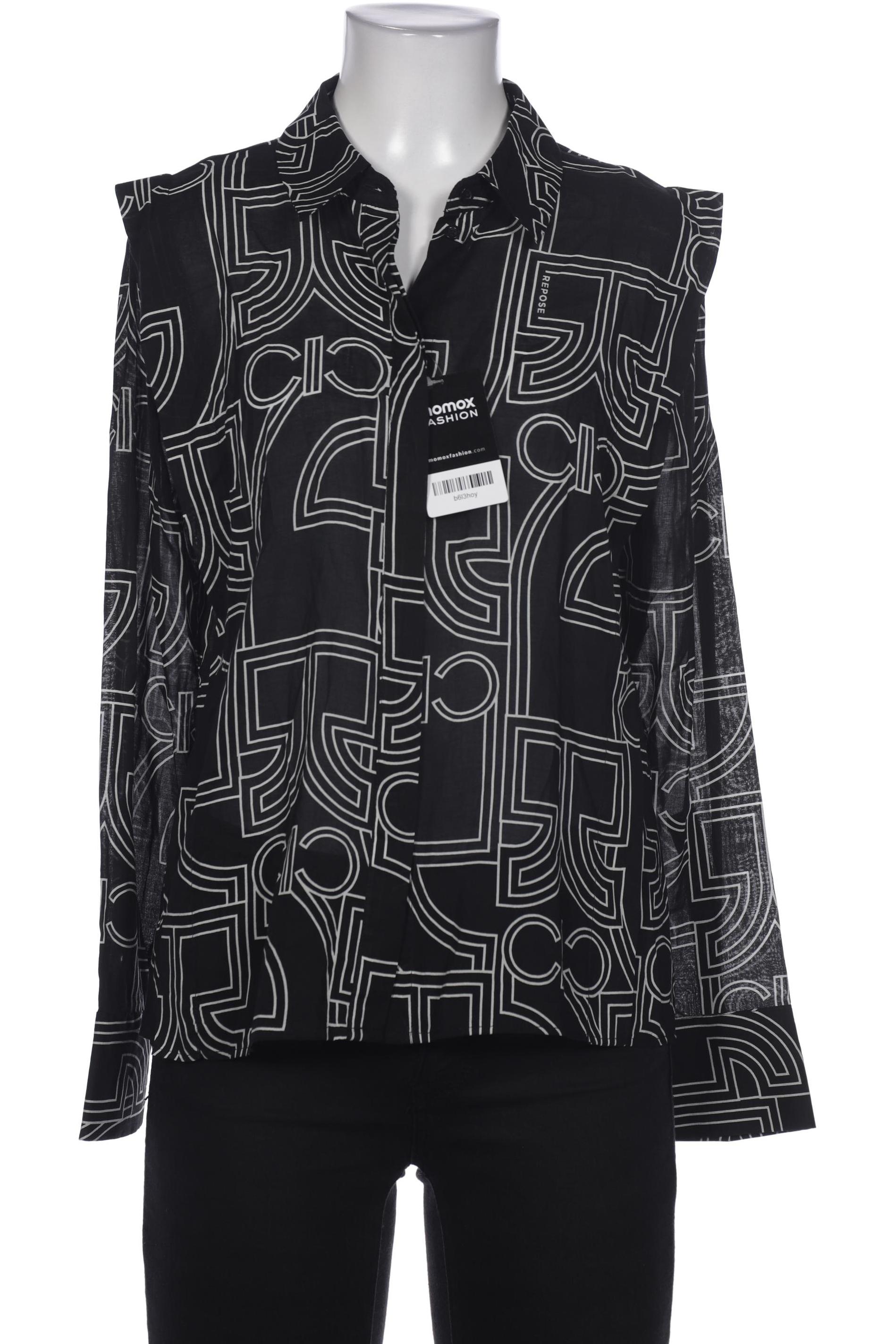 

Comma Damen Bluse, schwarz, Gr. 34