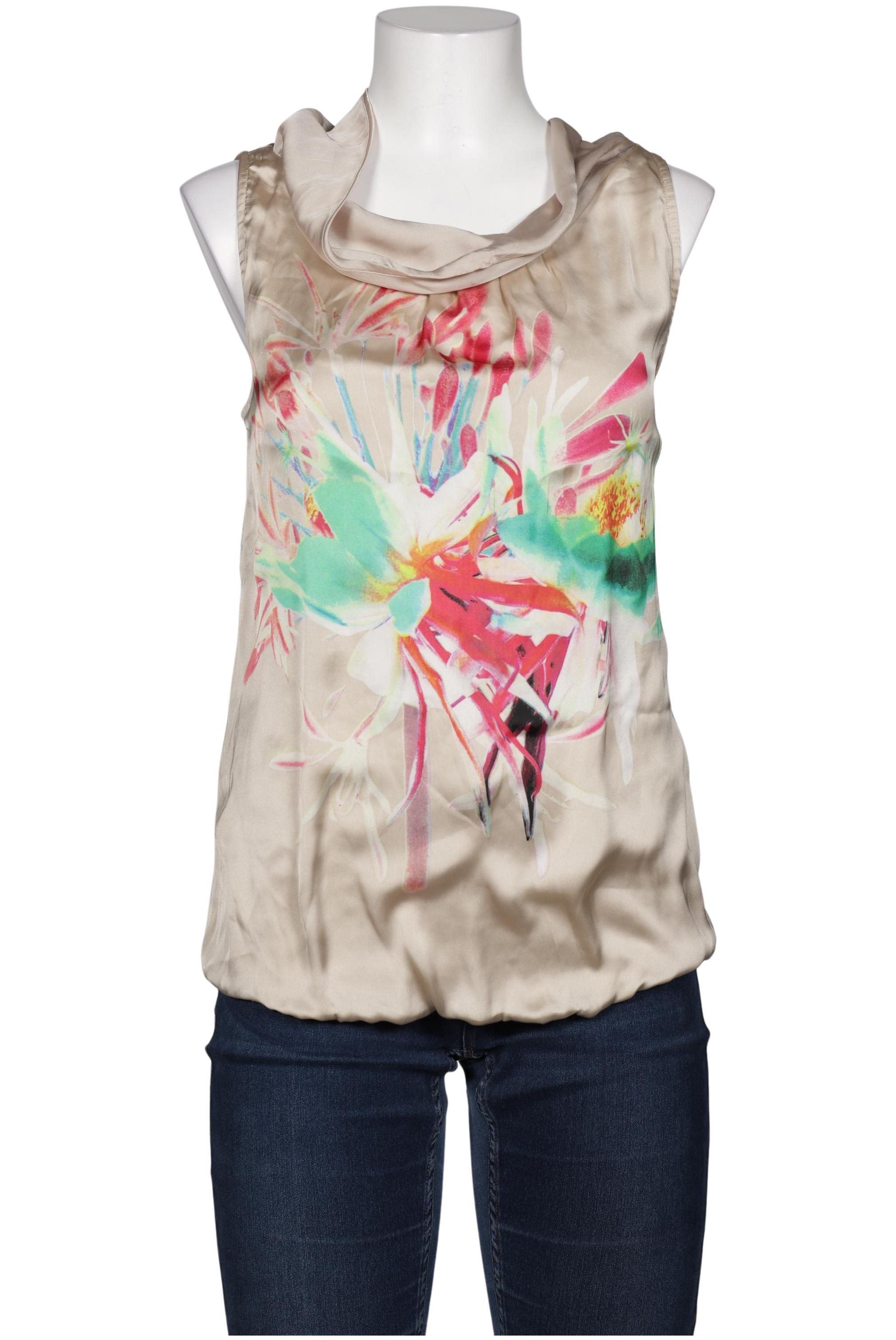 

Comma Damen Bluse, beige, Gr. 40