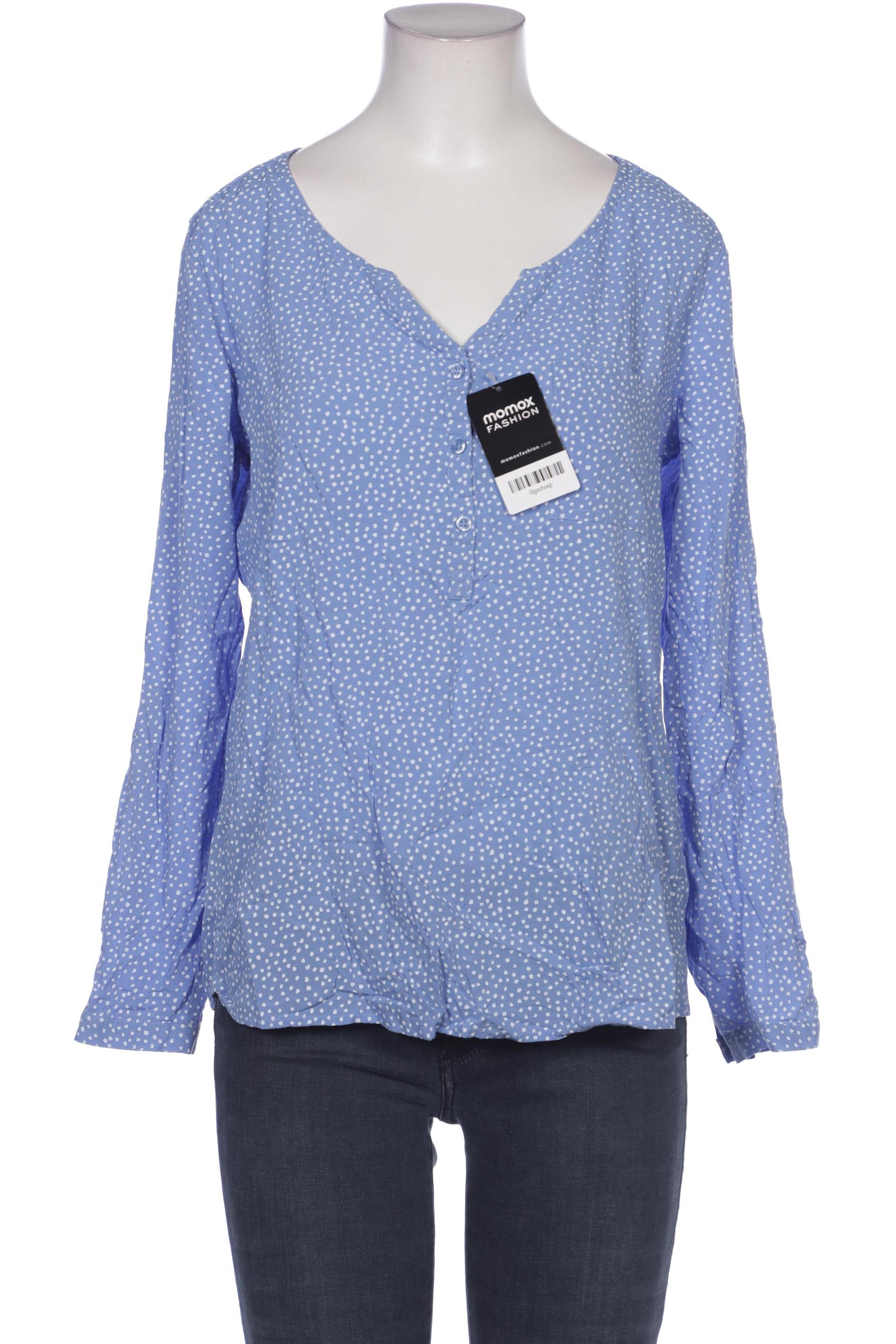 

Comma Damen Bluse, blau, Gr. 38