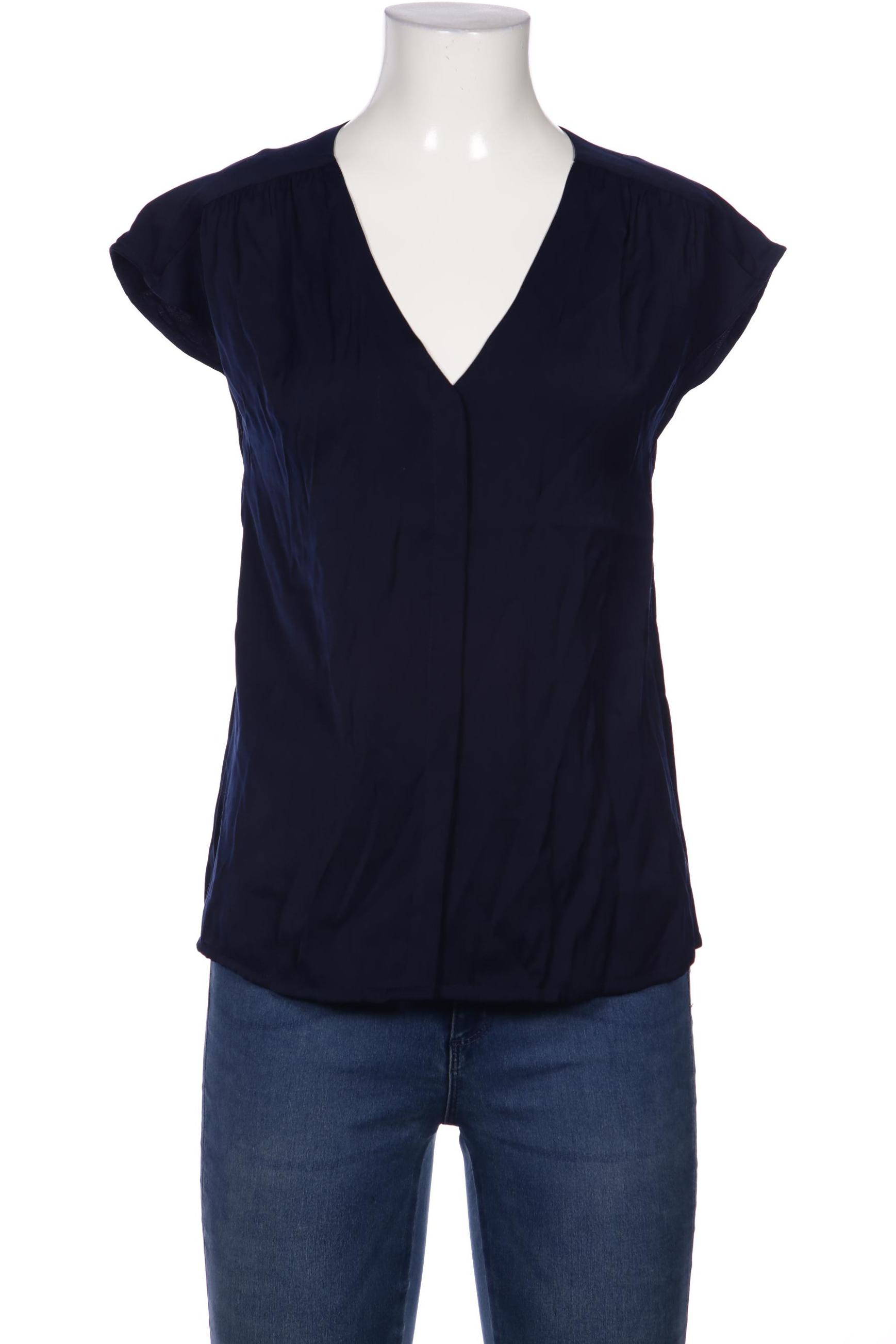 

Comma Damen Bluse, marineblau, Gr. 34