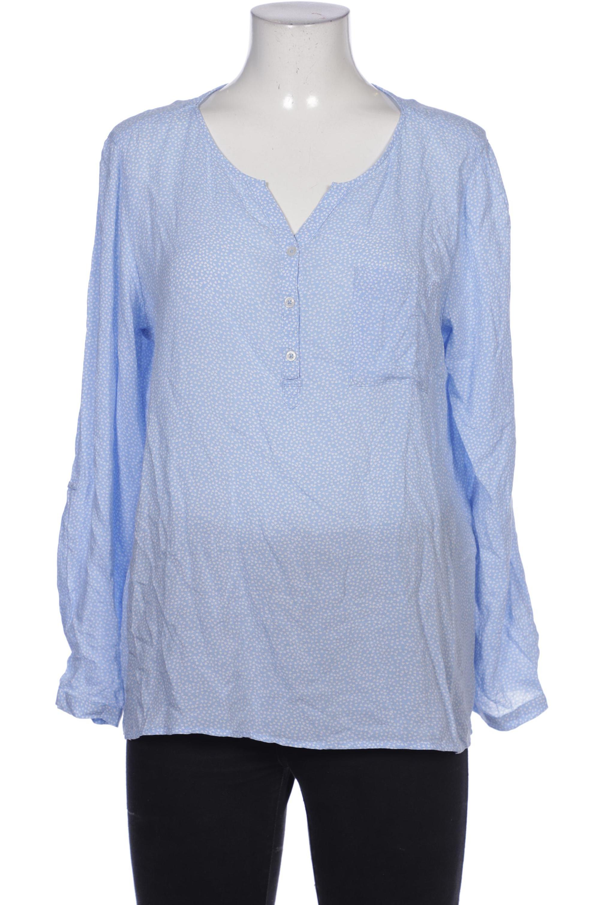 

Comma Damen Bluse, blau, Gr. 40