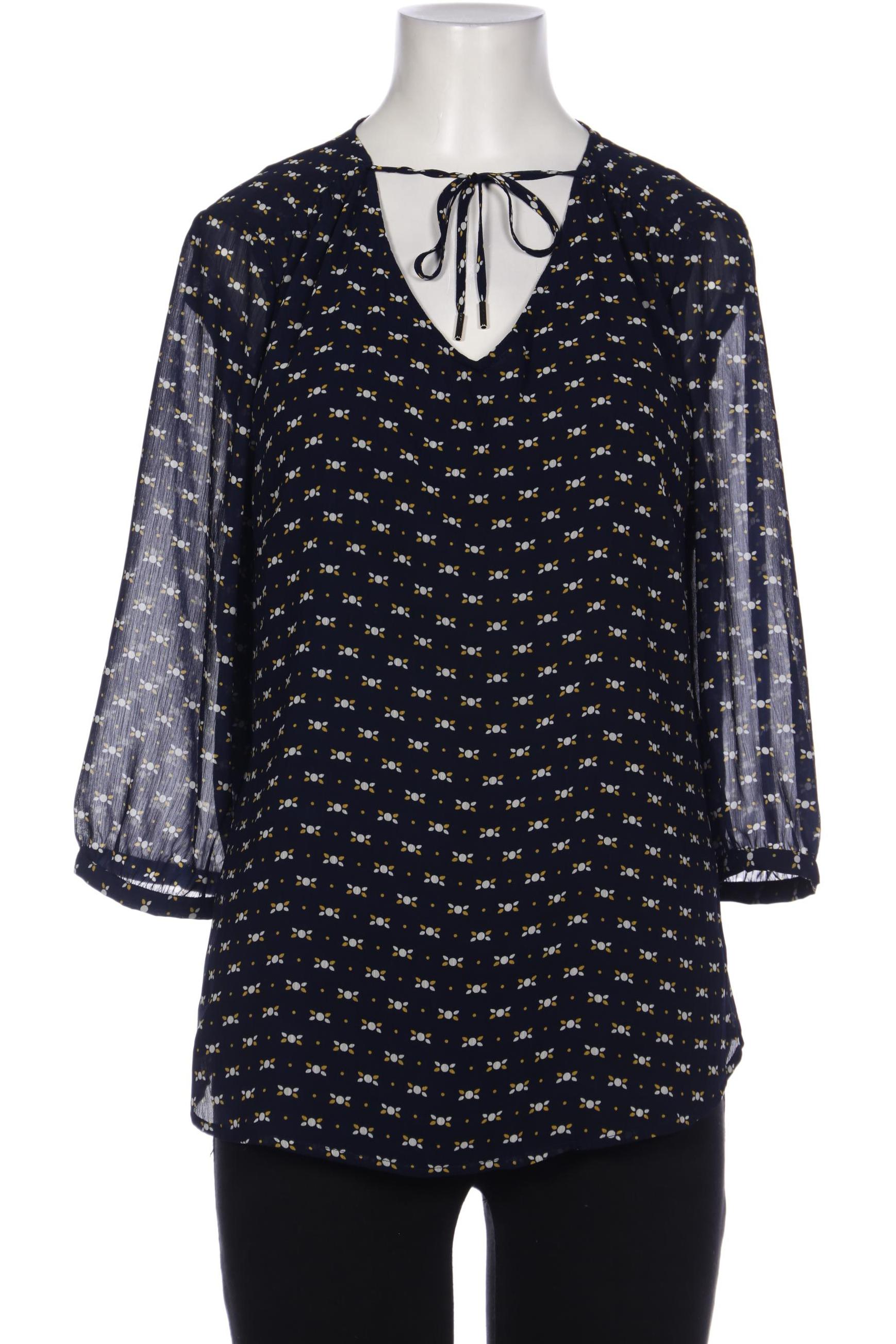 

Comma Damen Bluse, marineblau