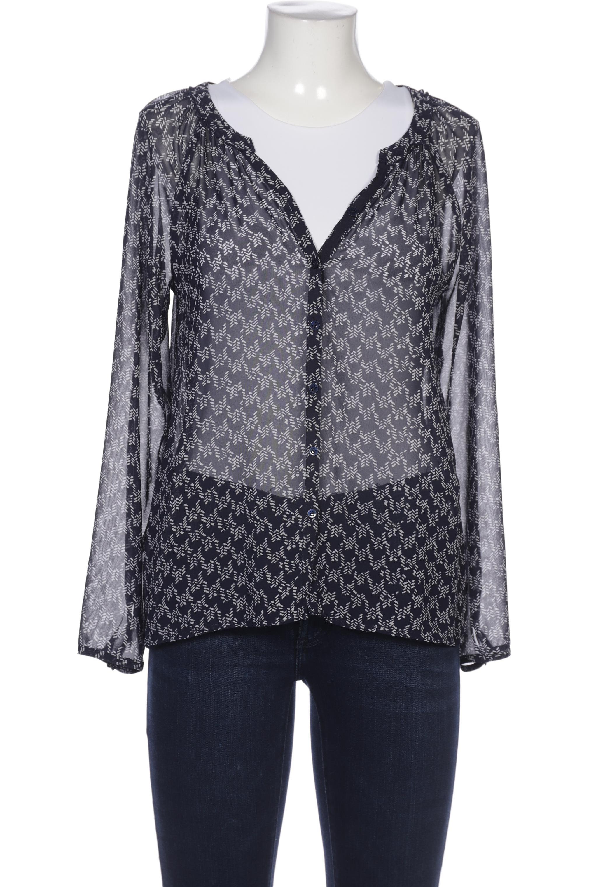 

Comma Damen Bluse, marineblau, Gr. 38