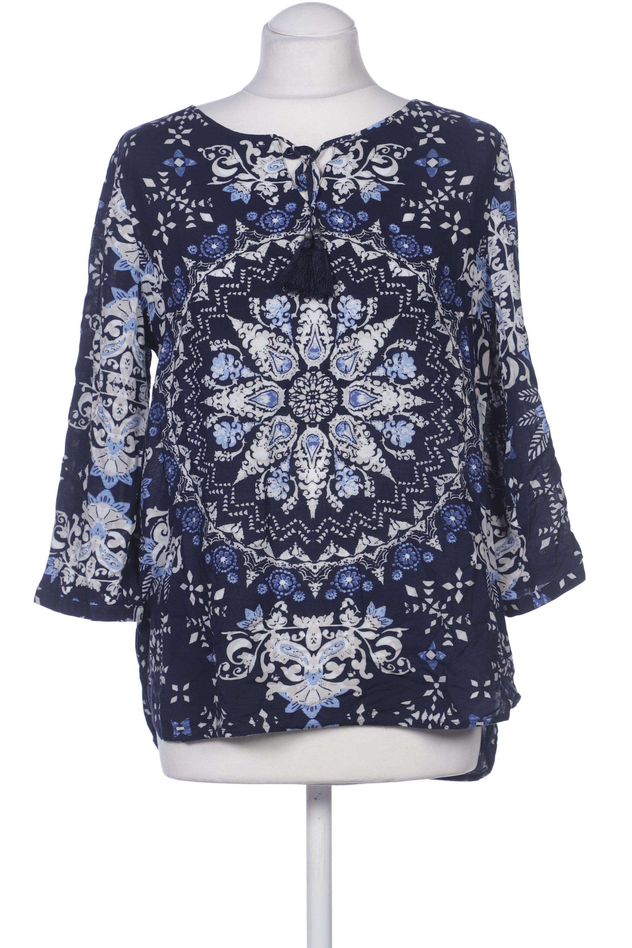 

Comma Damen Bluse, marineblau, Gr. 38