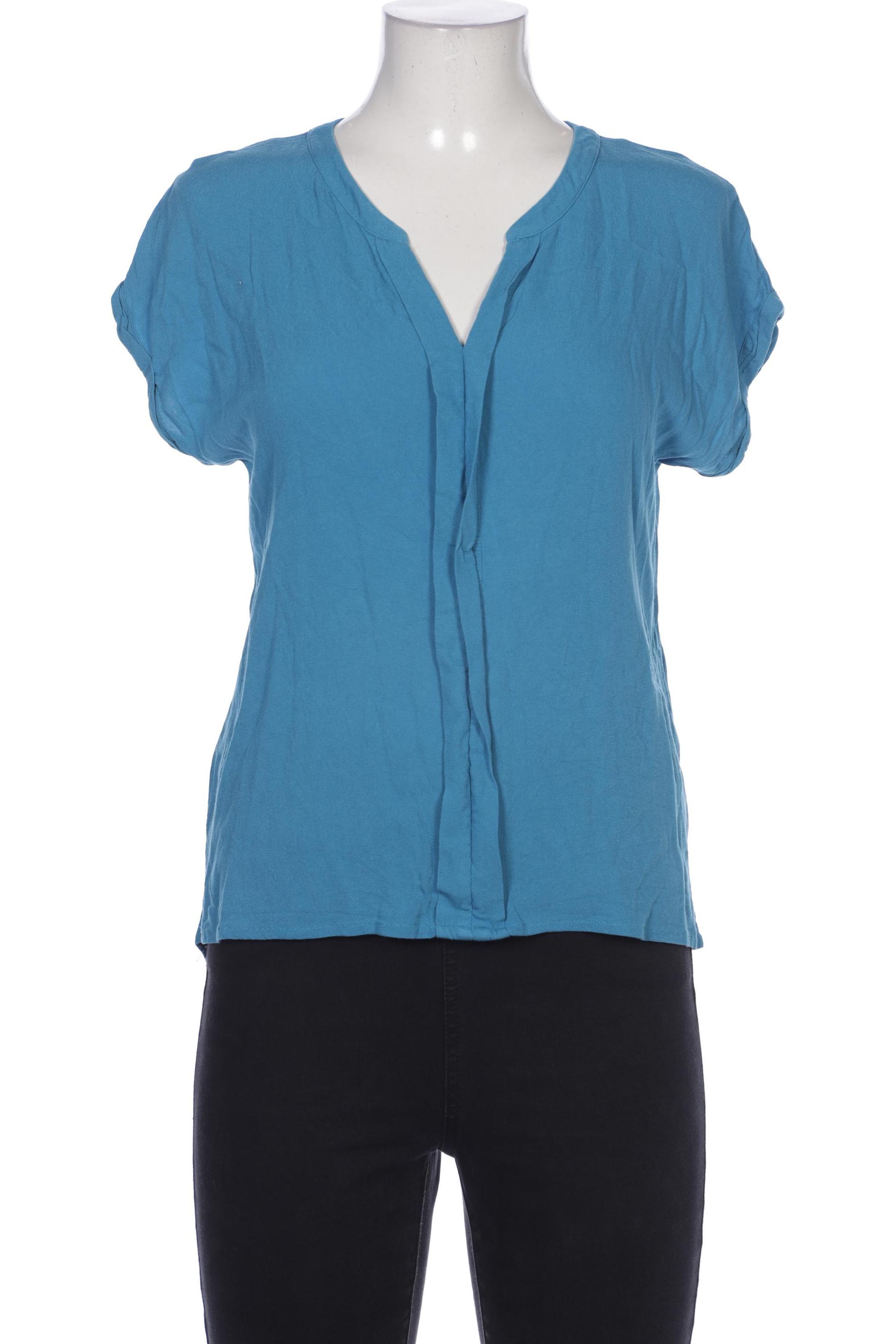 

Comma Damen Bluse, blau, Gr. 40