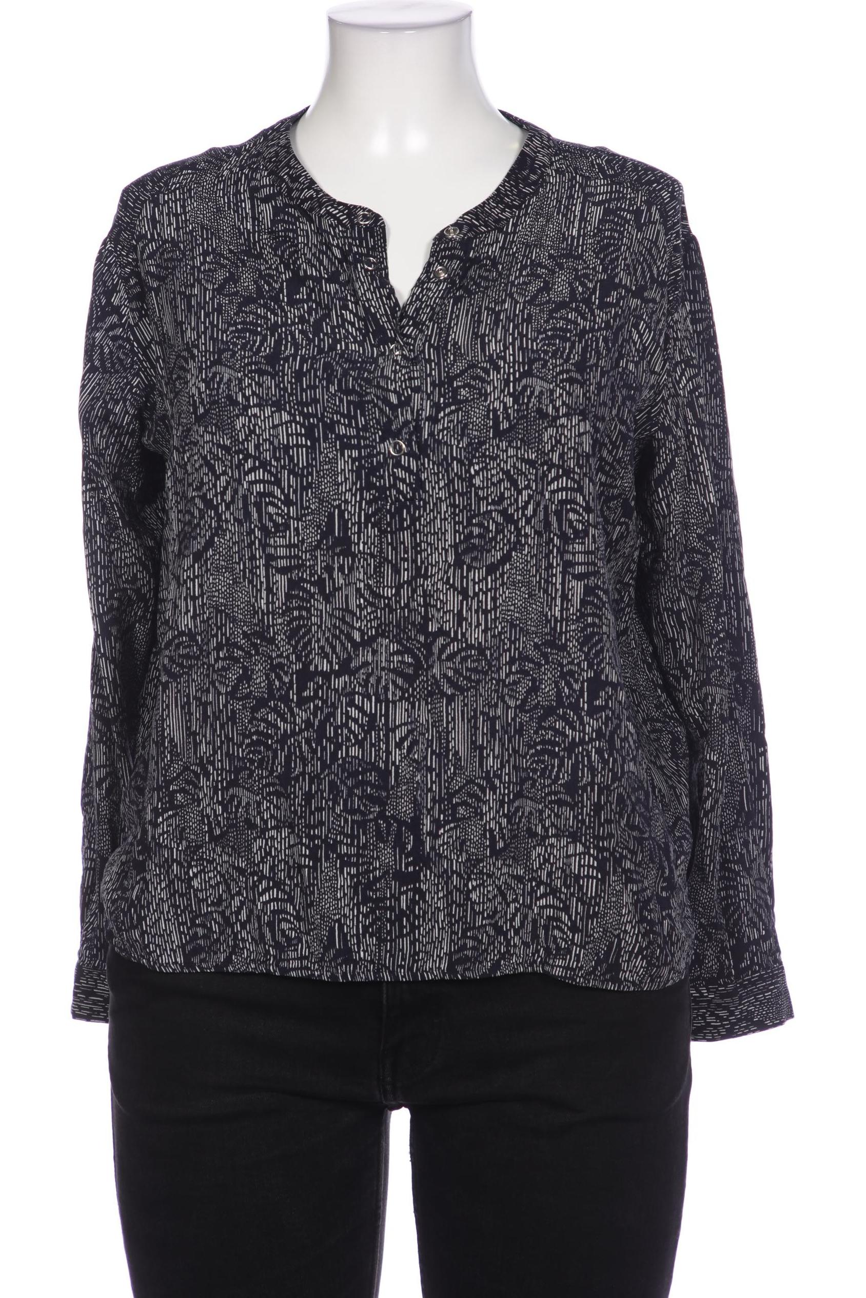 

Comma Damen Bluse, marineblau, Gr. 42