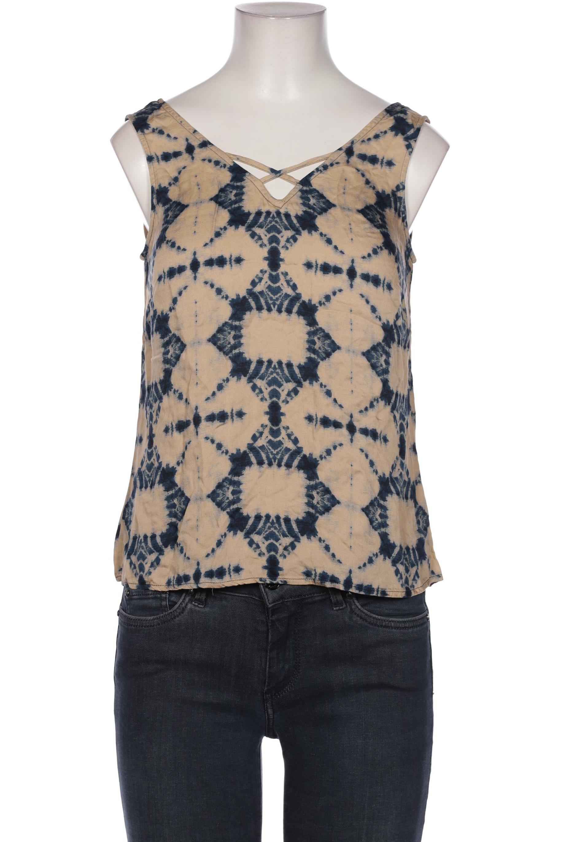 

Comma Damen Bluse, beige, Gr. 32