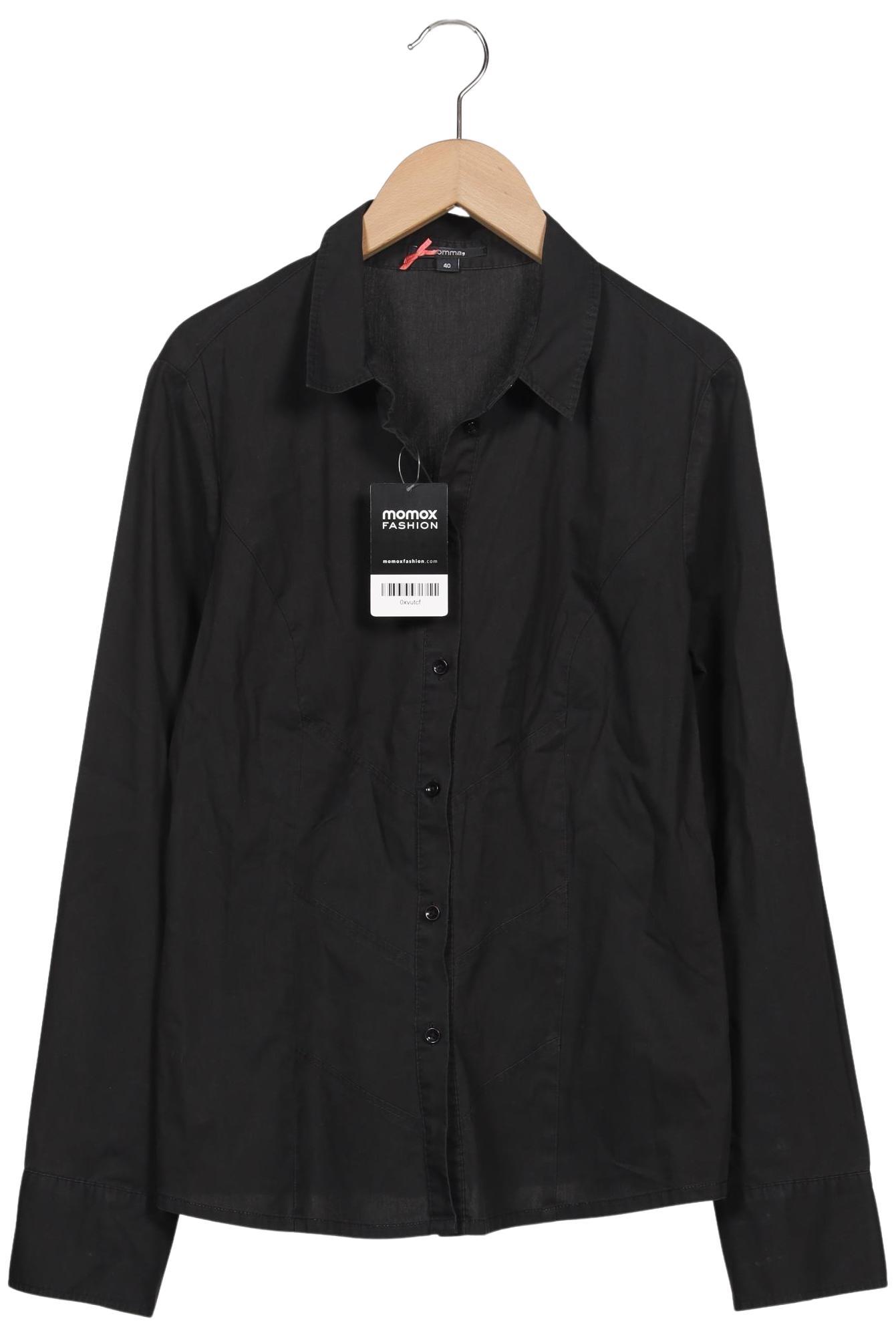 

Comma Damen Bluse, schwarz, Gr. 40