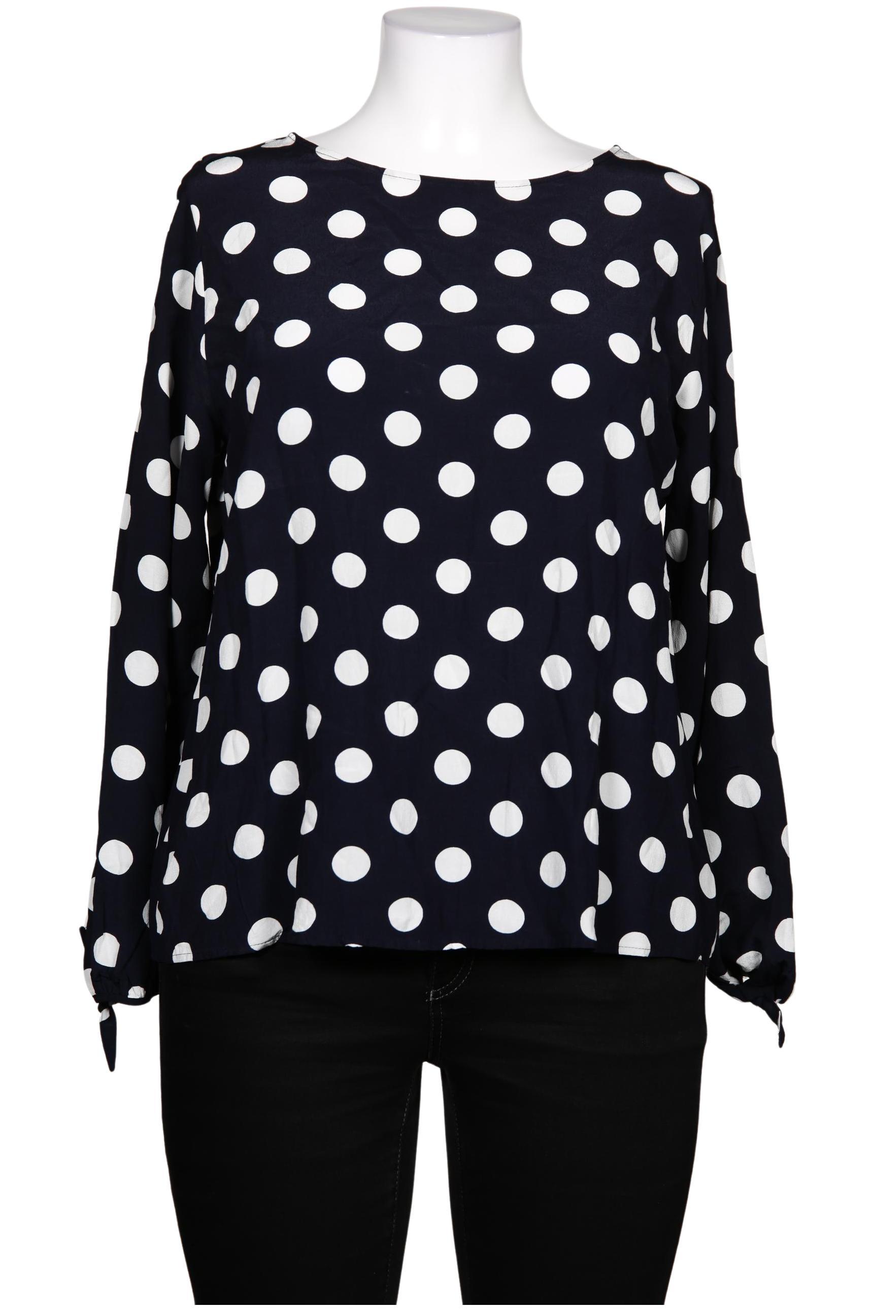 

Comma Damen Bluse, marineblau, Gr. 44