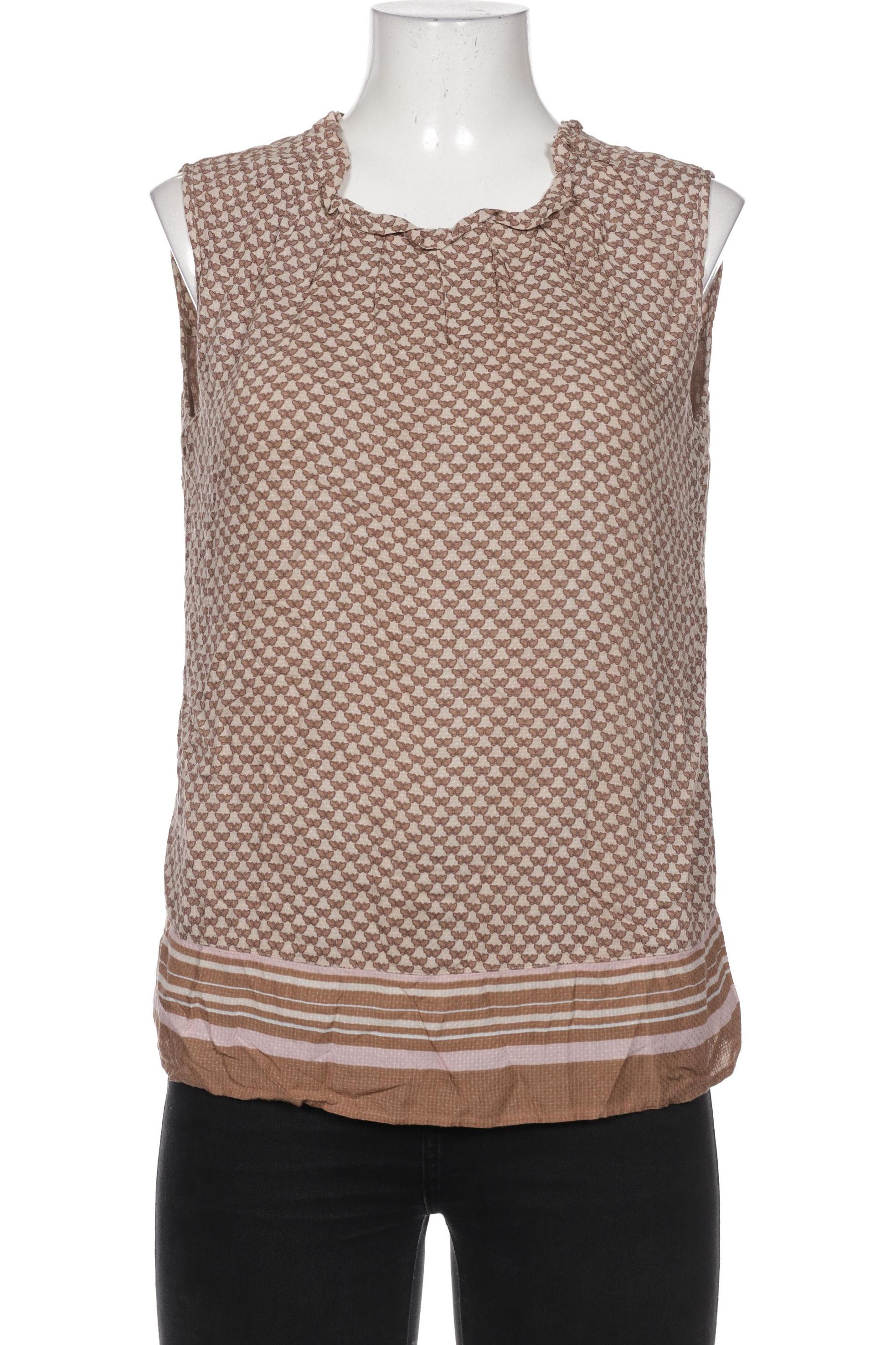 

Comma Damen Bluse, beige, Gr. 38