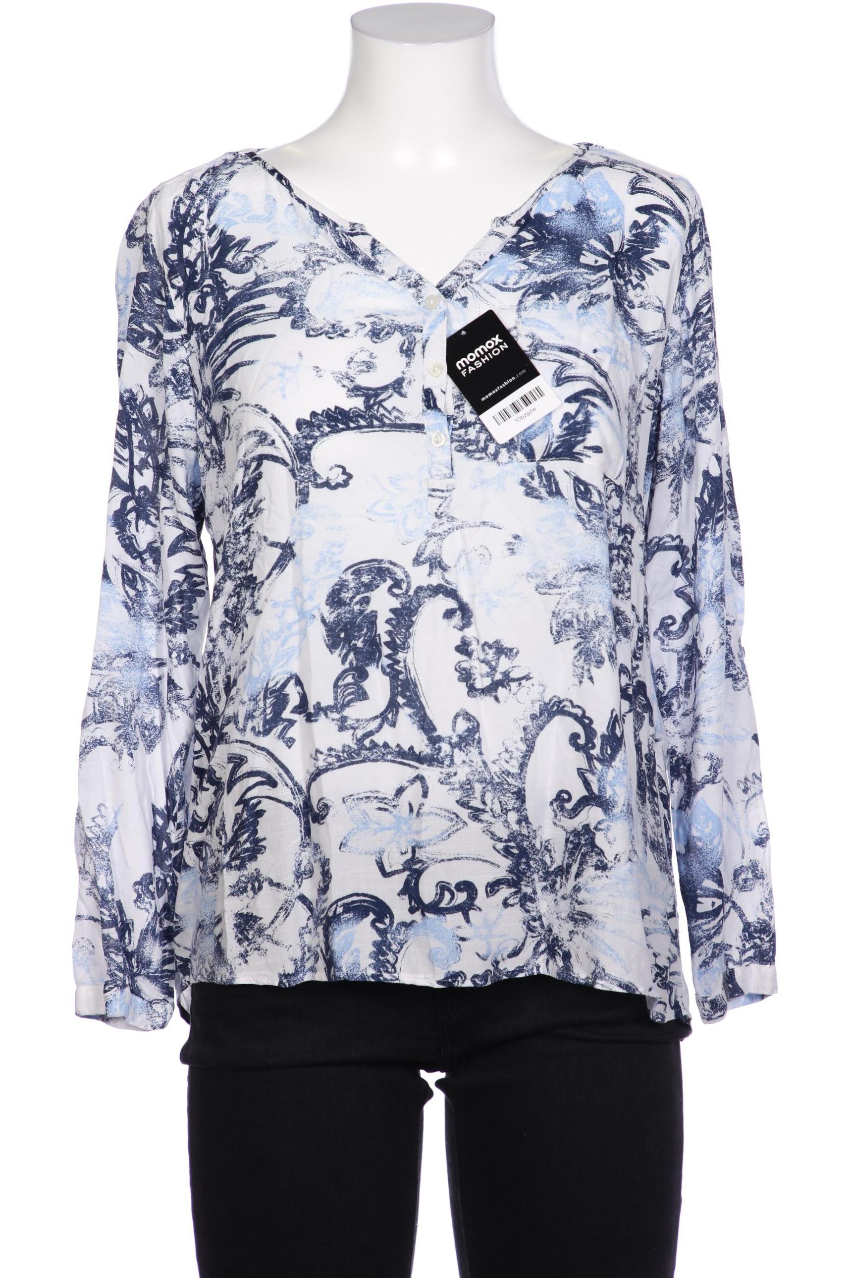

Comma Damen Bluse, marineblau