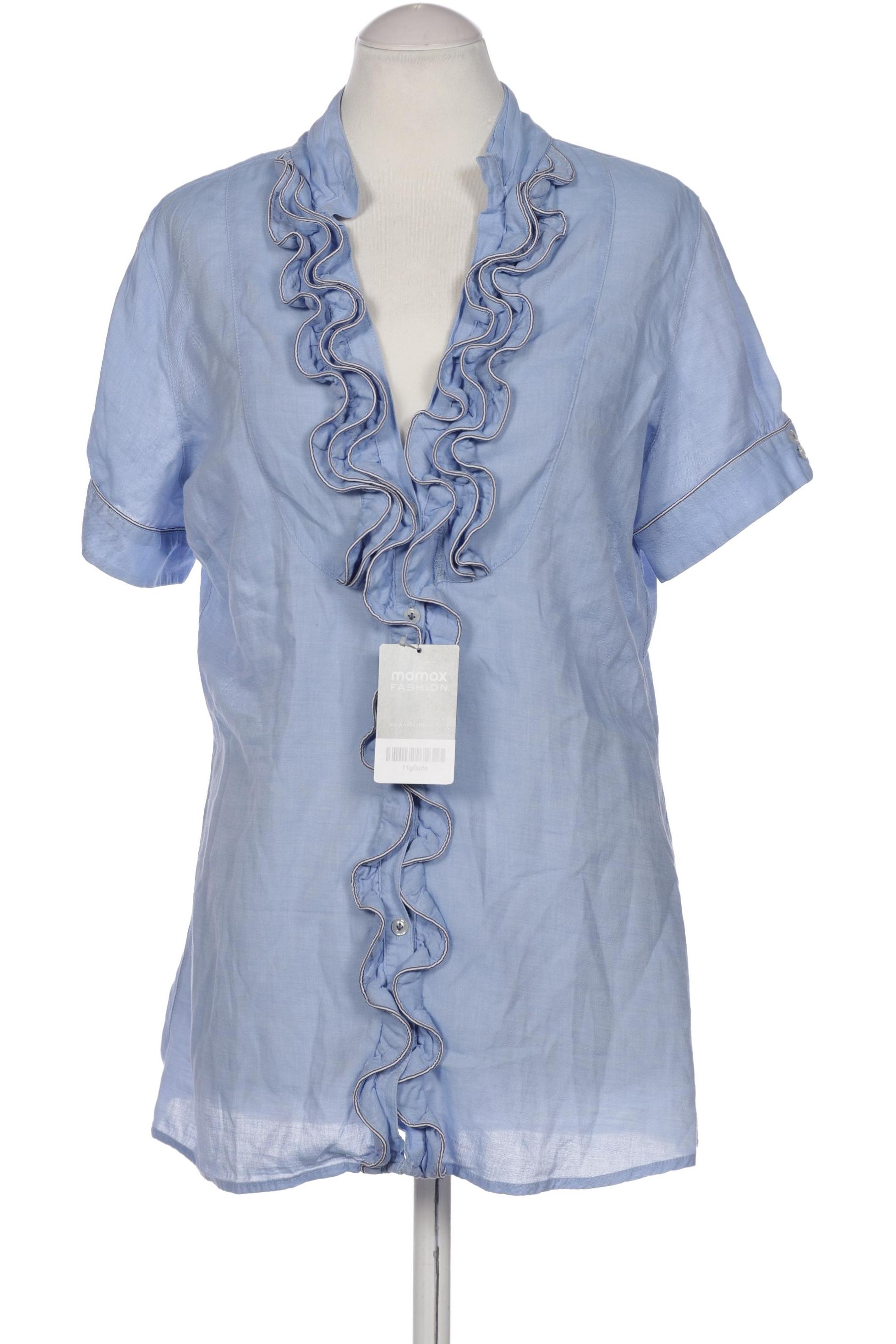 

Comma Damen Bluse, blau, Gr. 40