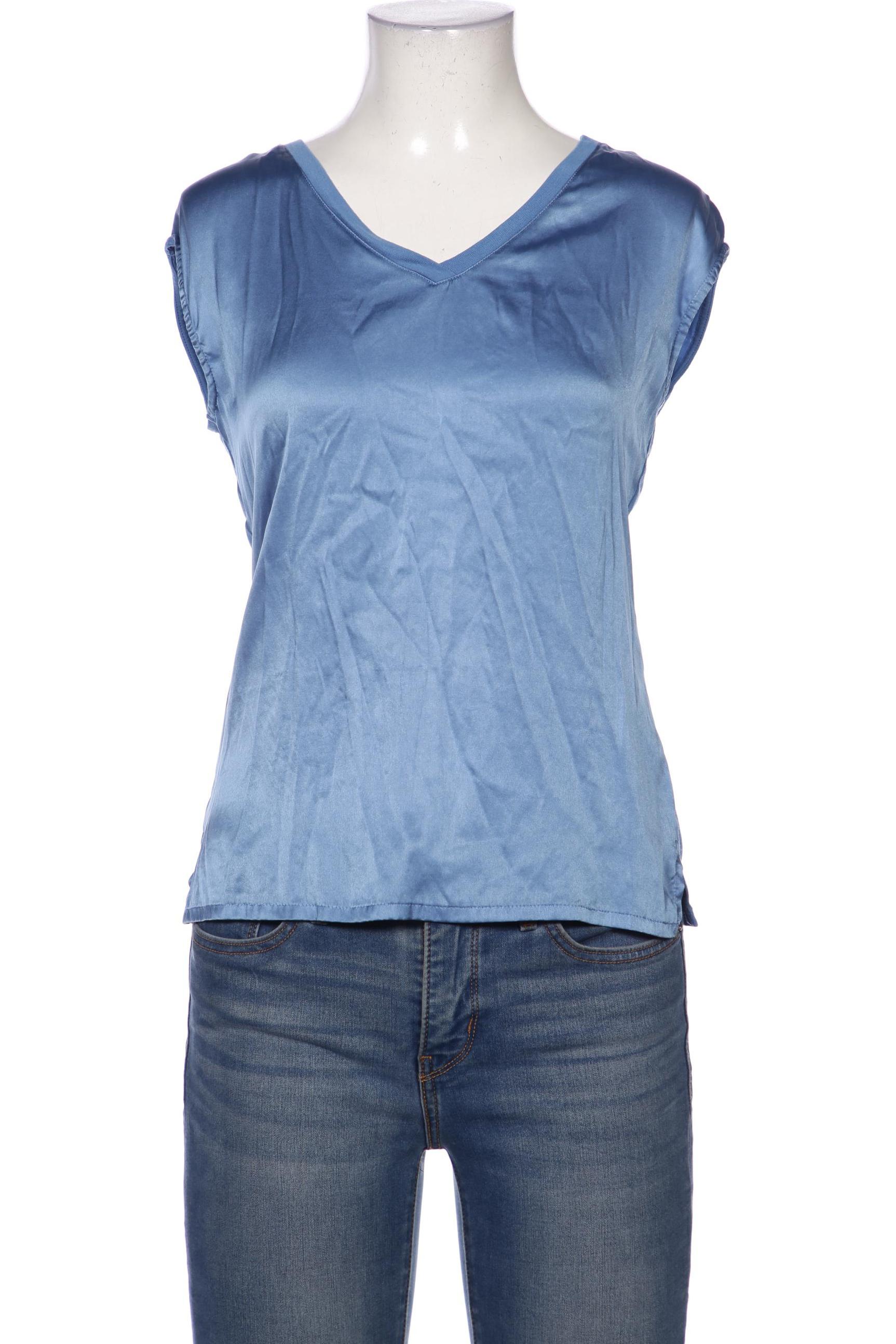 

Comma Damen Bluse, blau, Gr. 32