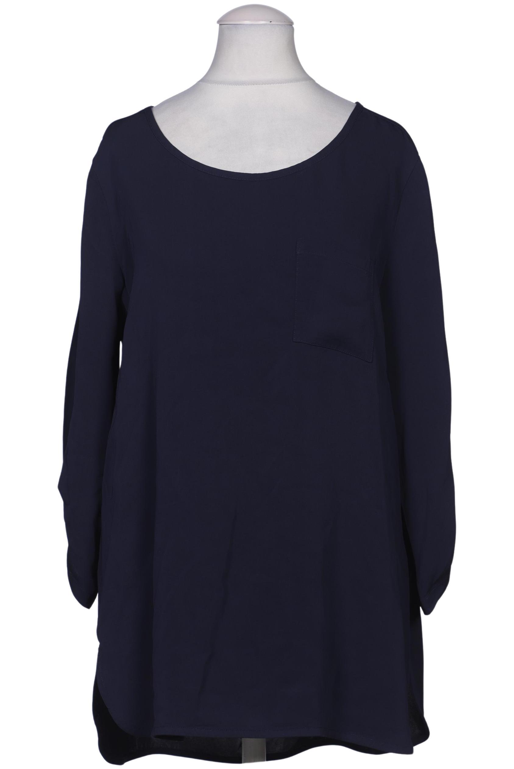 

Comma Damen Bluse, marineblau, Gr. 36