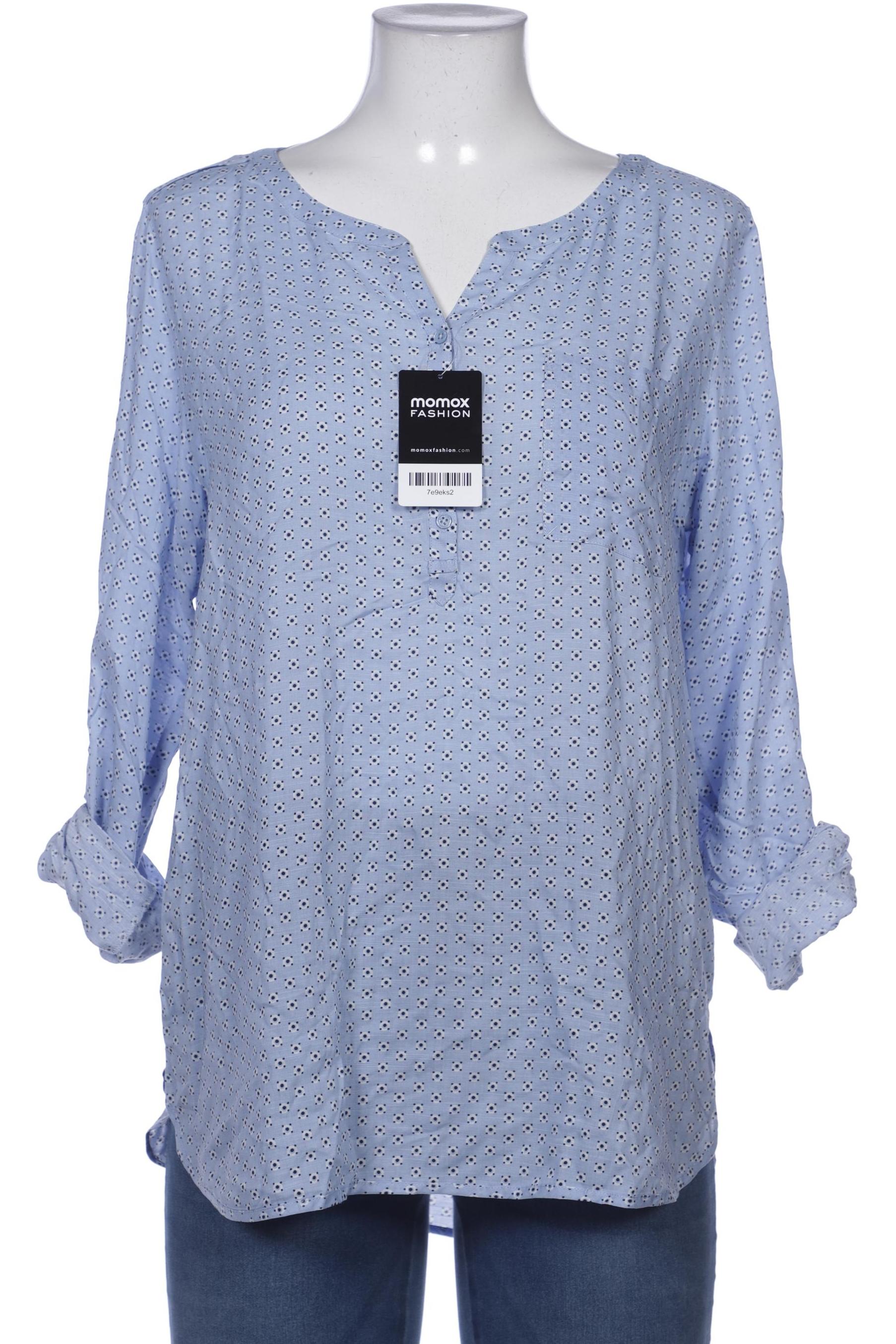 

Comma Damen Bluse, blau, Gr. 40