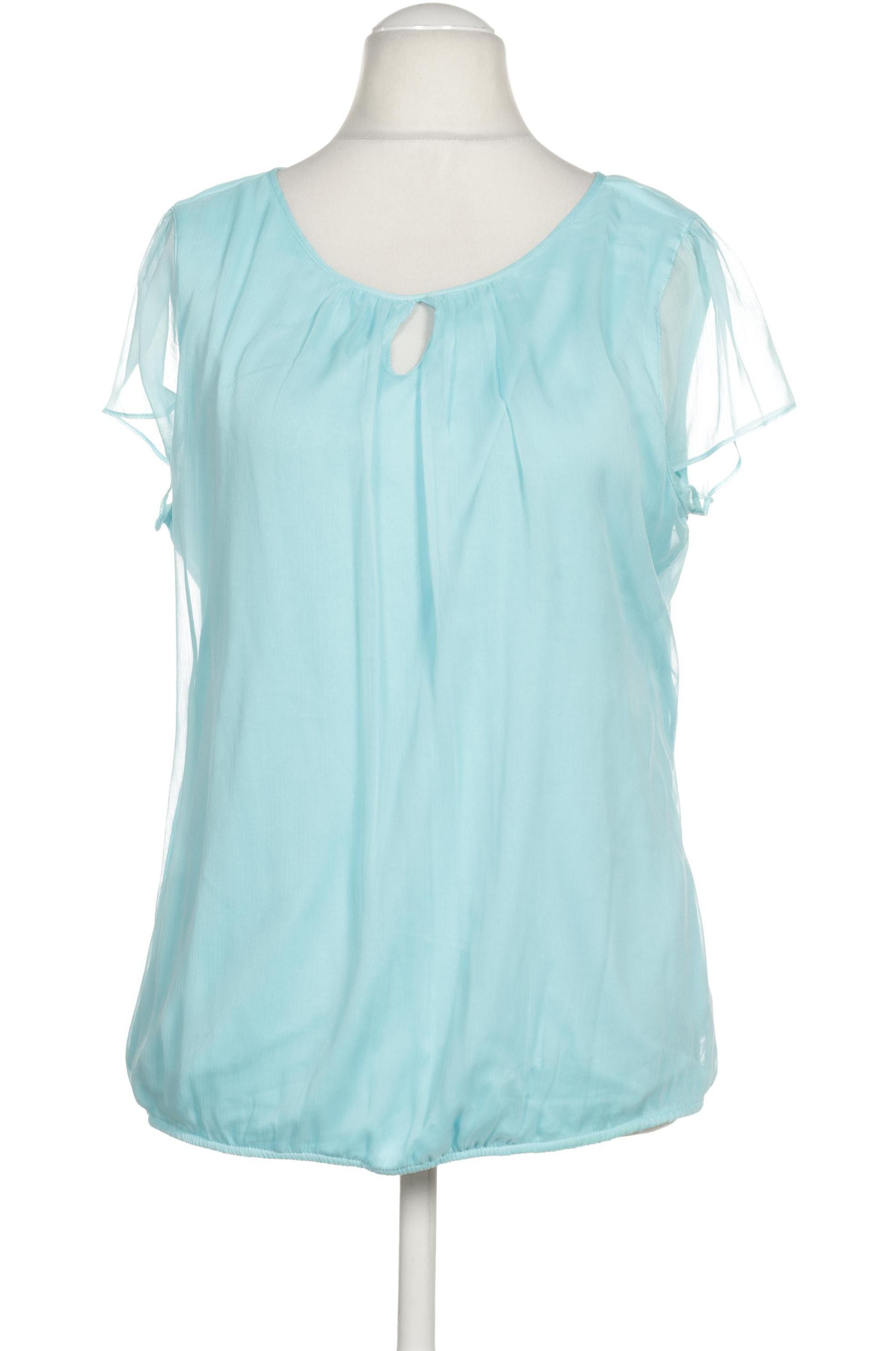 

Comma Damen Bluse, türkis, Gr. 40