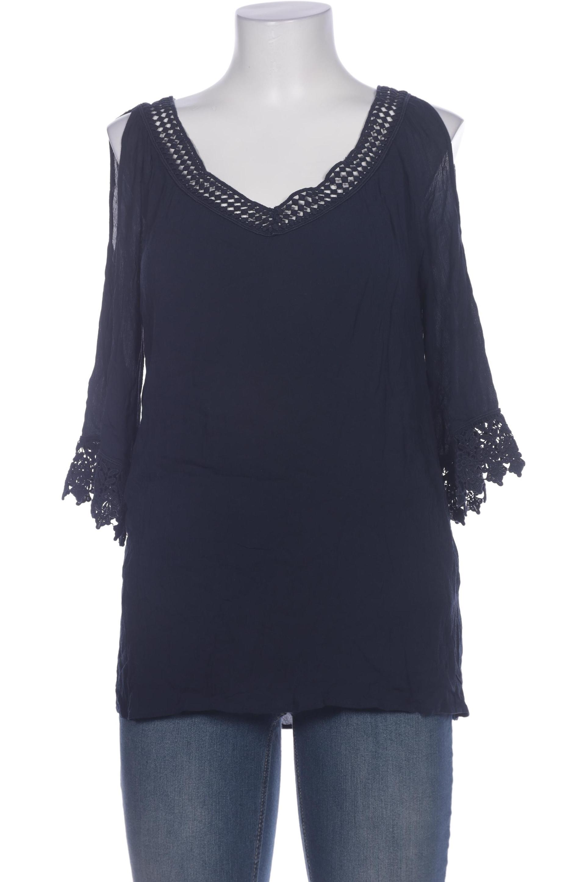 

Comma Damen Bluse, marineblau, Gr. 36