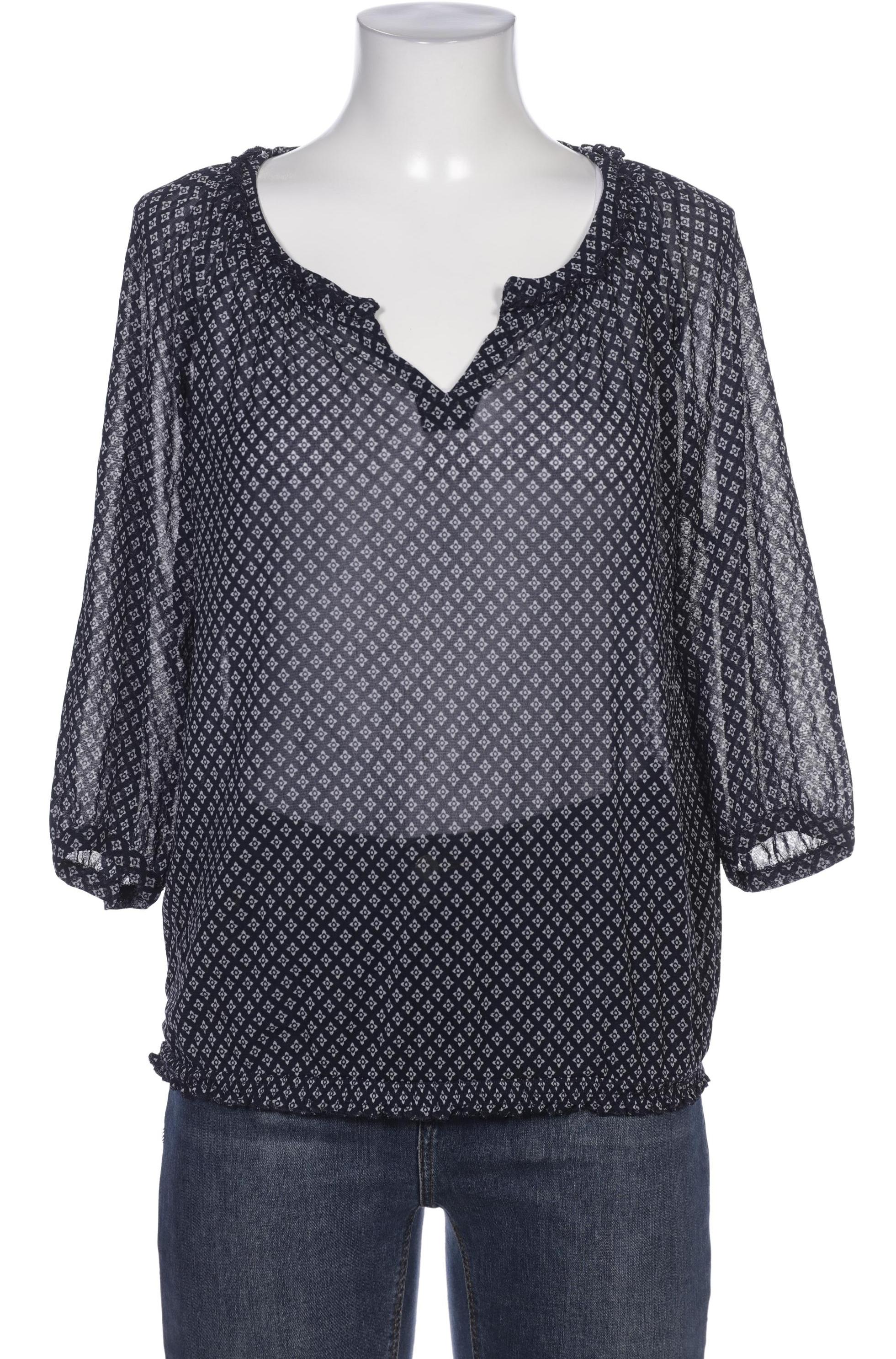 

Comma Damen Bluse, marineblau
