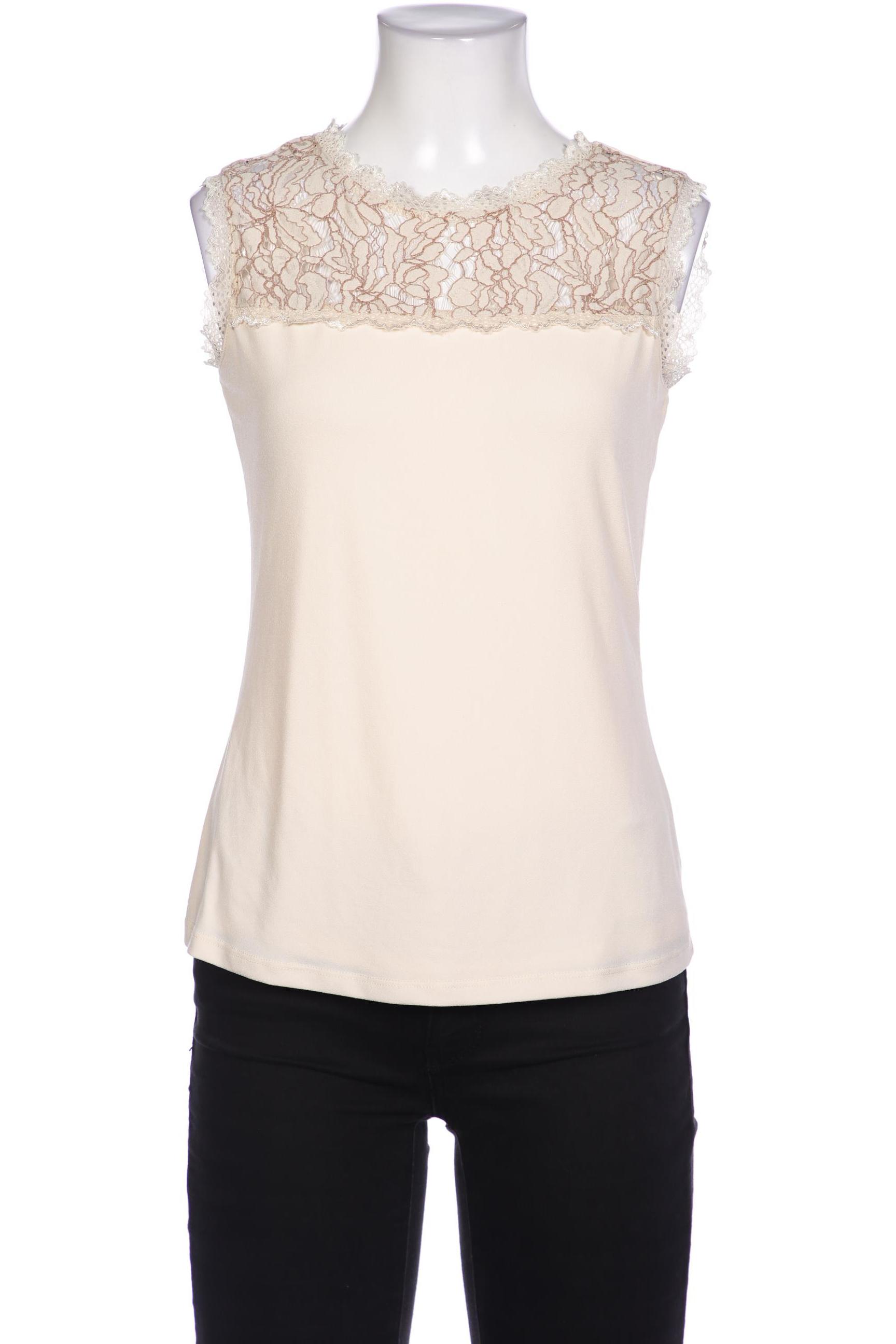

Comma Damen Bluse, beige, Gr. 34