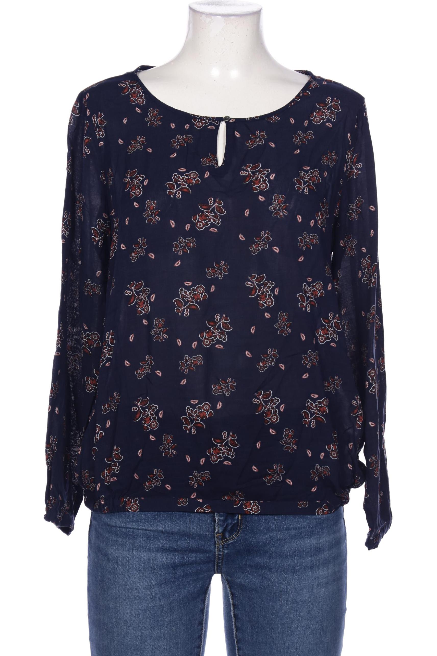 

Comma Damen Bluse, marineblau, Gr. 40