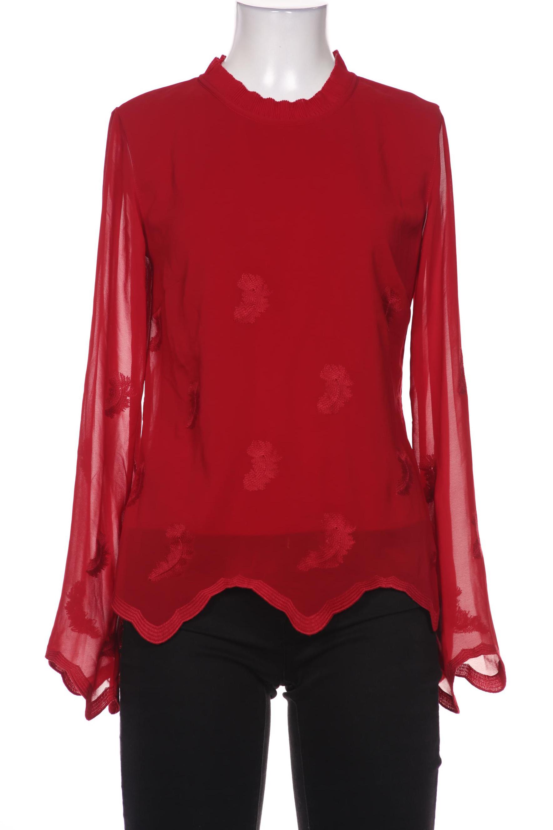 

Comma Damen Bluse, bordeaux, Gr. 34