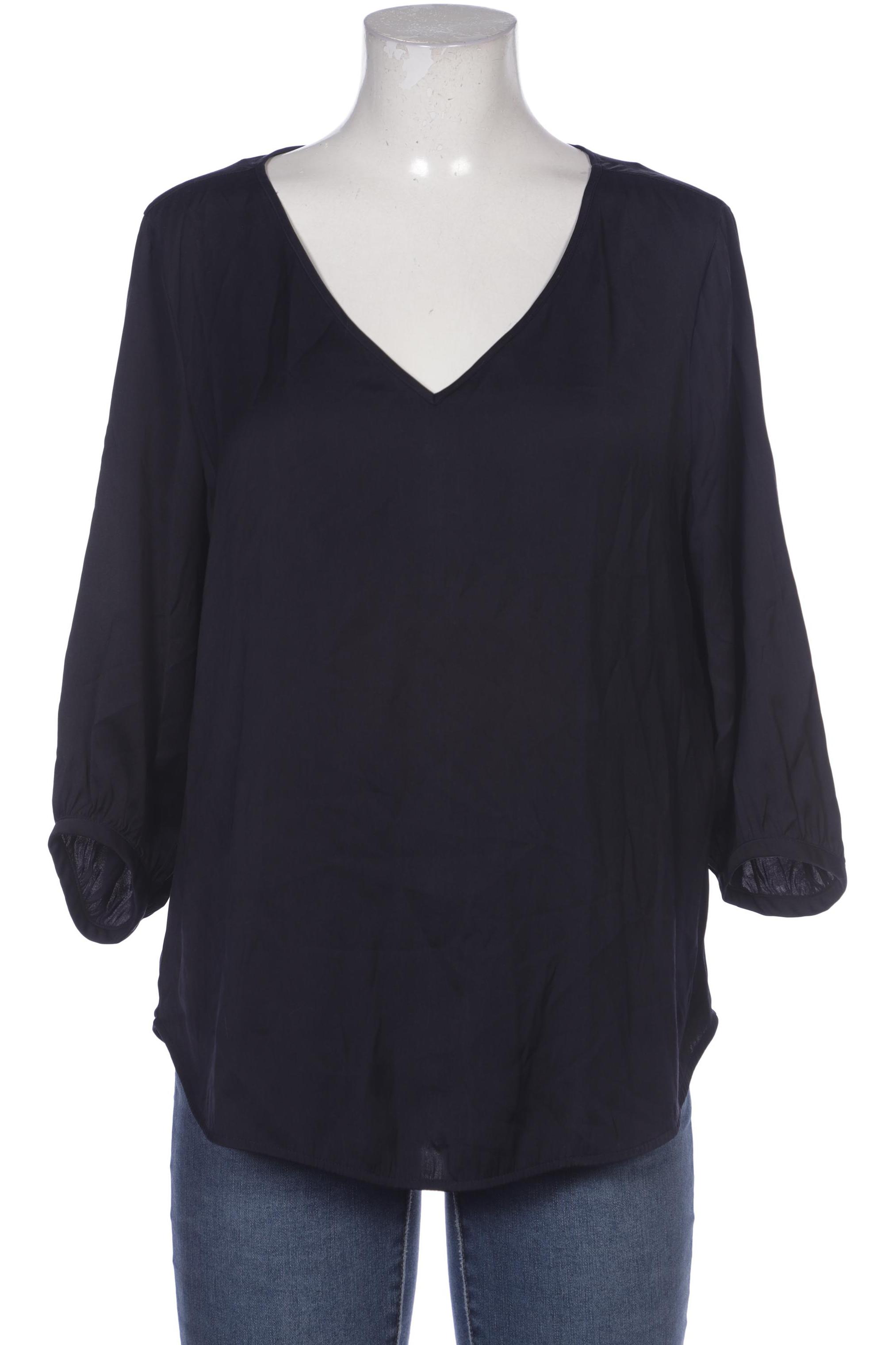 

Comma Damen Bluse, marineblau, Gr. 40