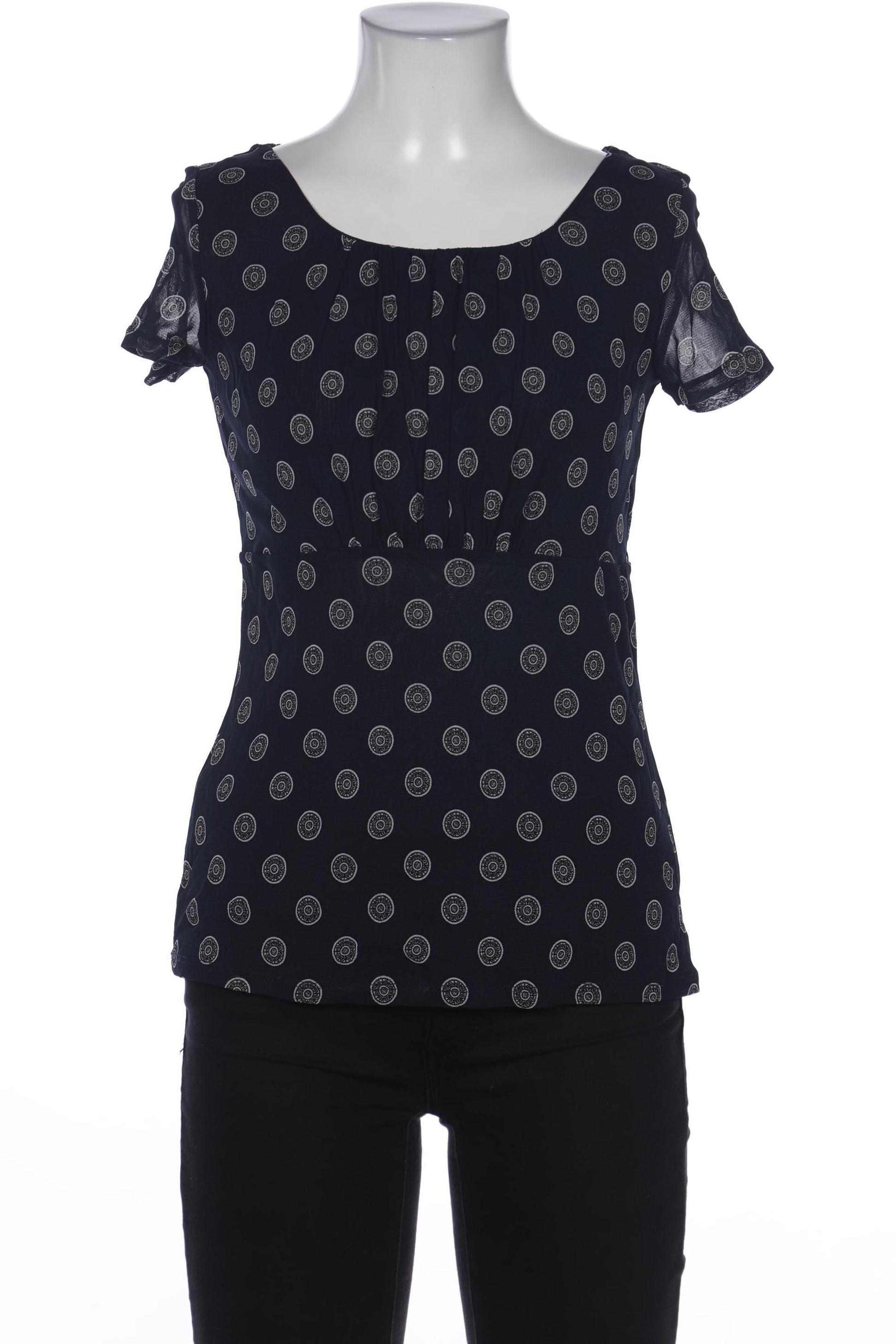 

Comma Damen Bluse, marineblau