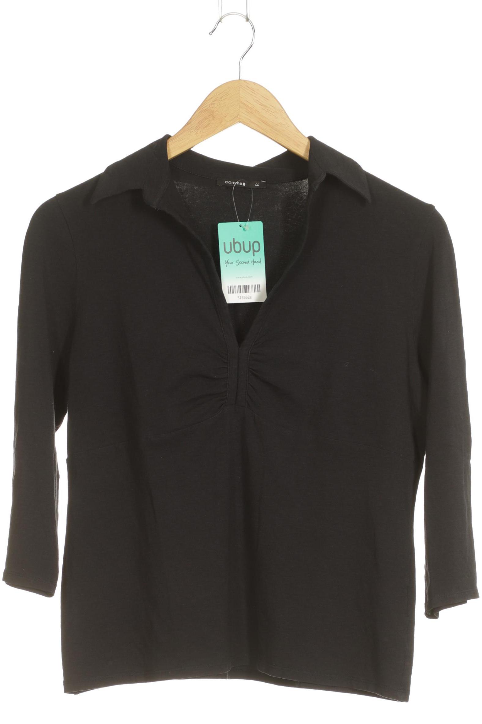 

Comma Damen Bluse, schwarz, Gr. 44